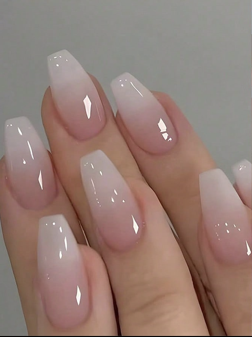 24 pcs Ombre Acrylic Nails