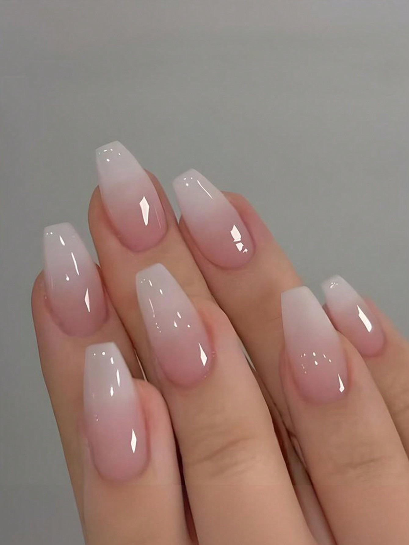 24 pcs Ombre Acrylic Nails