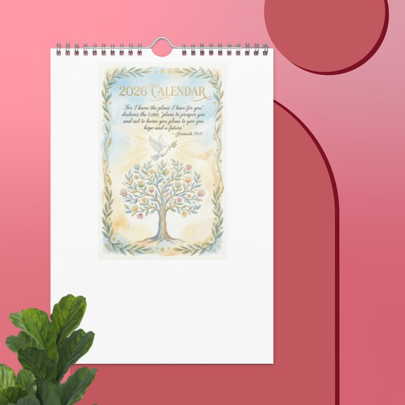 Scripture based Wall calendar (2026)