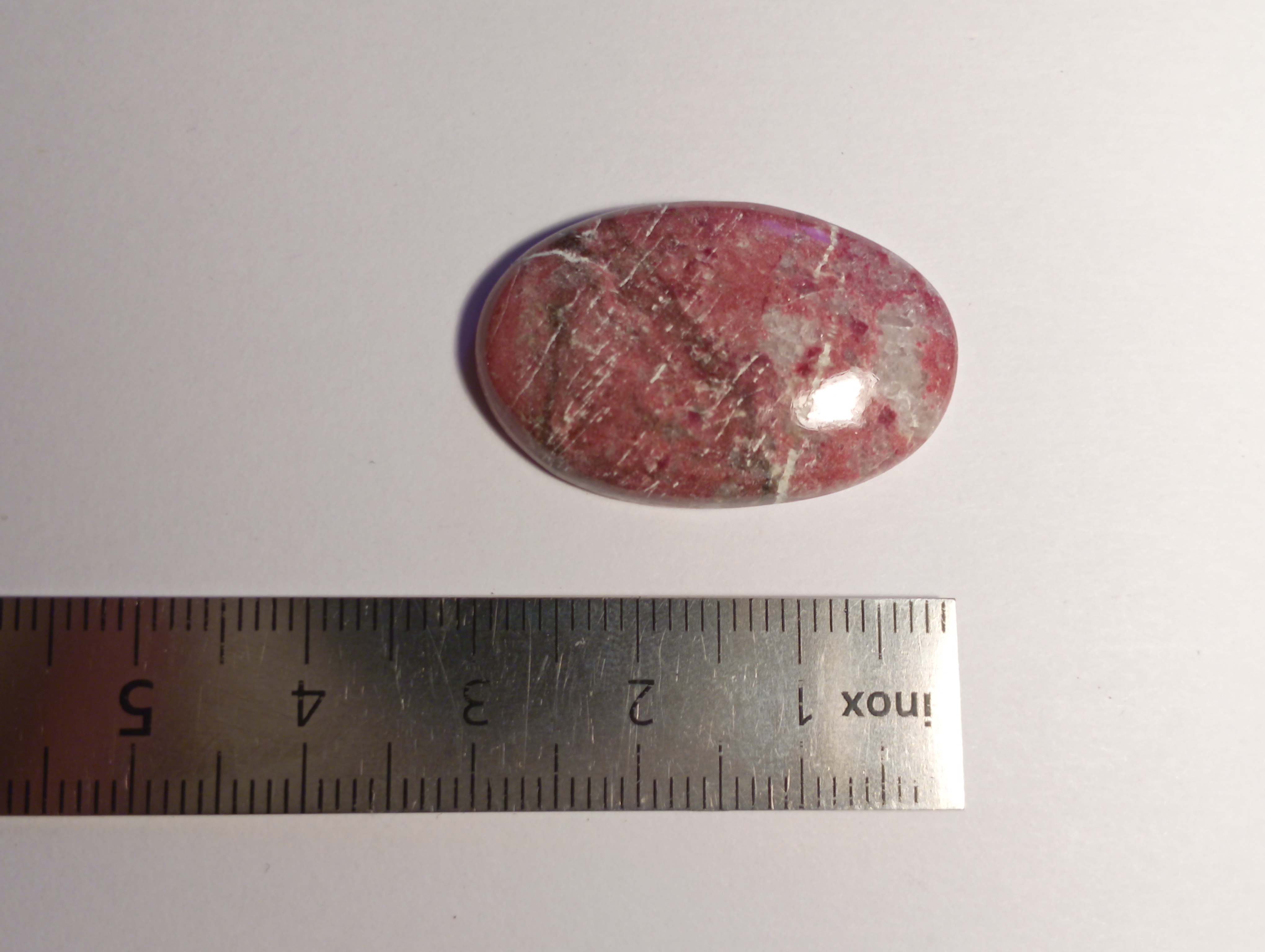 Thulite / zoisite rose de Norvège 