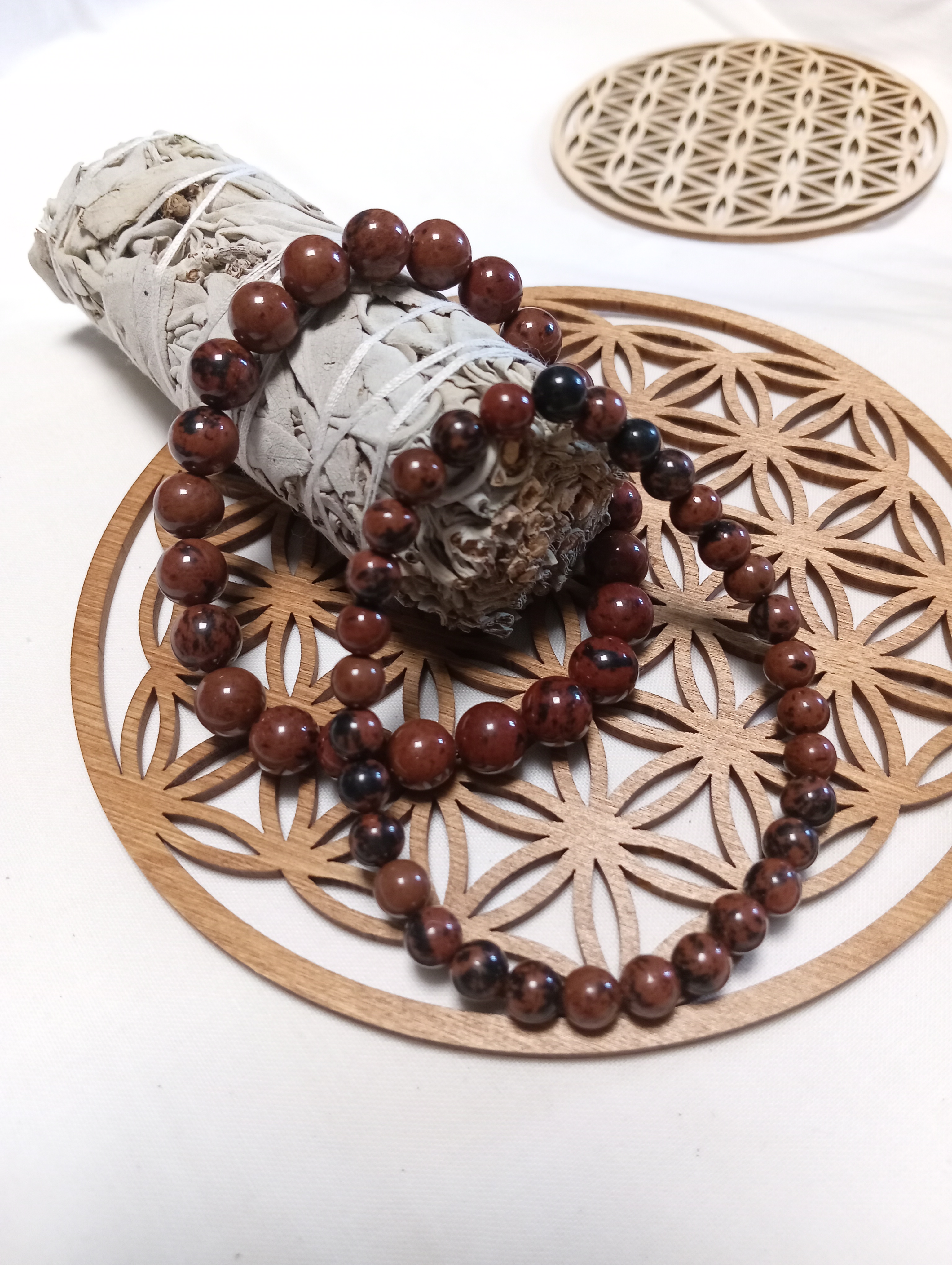 Obsidienne Mahogany ou dite Acajou