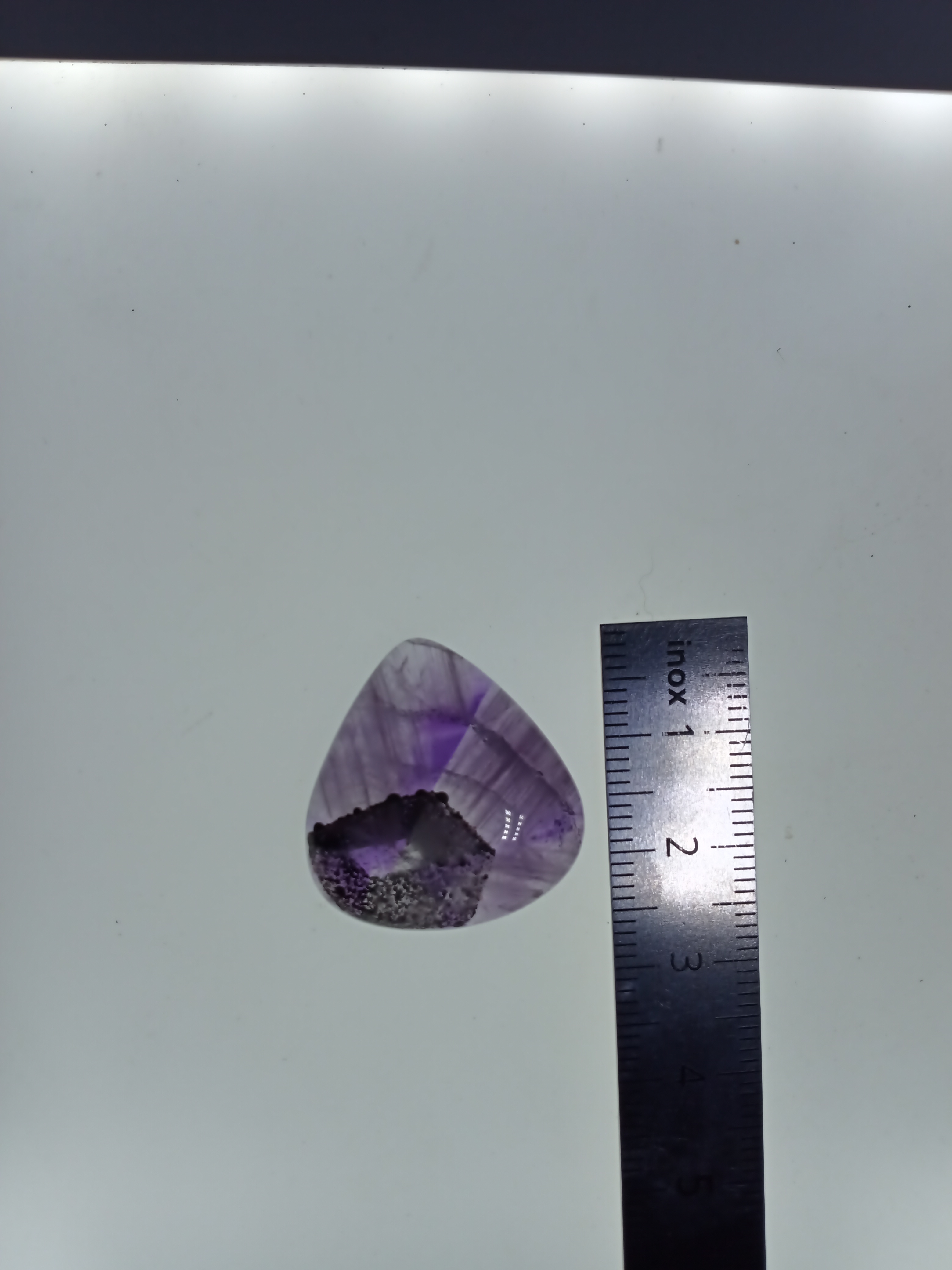 Améthyste trapiche, l'améthyste étoilée