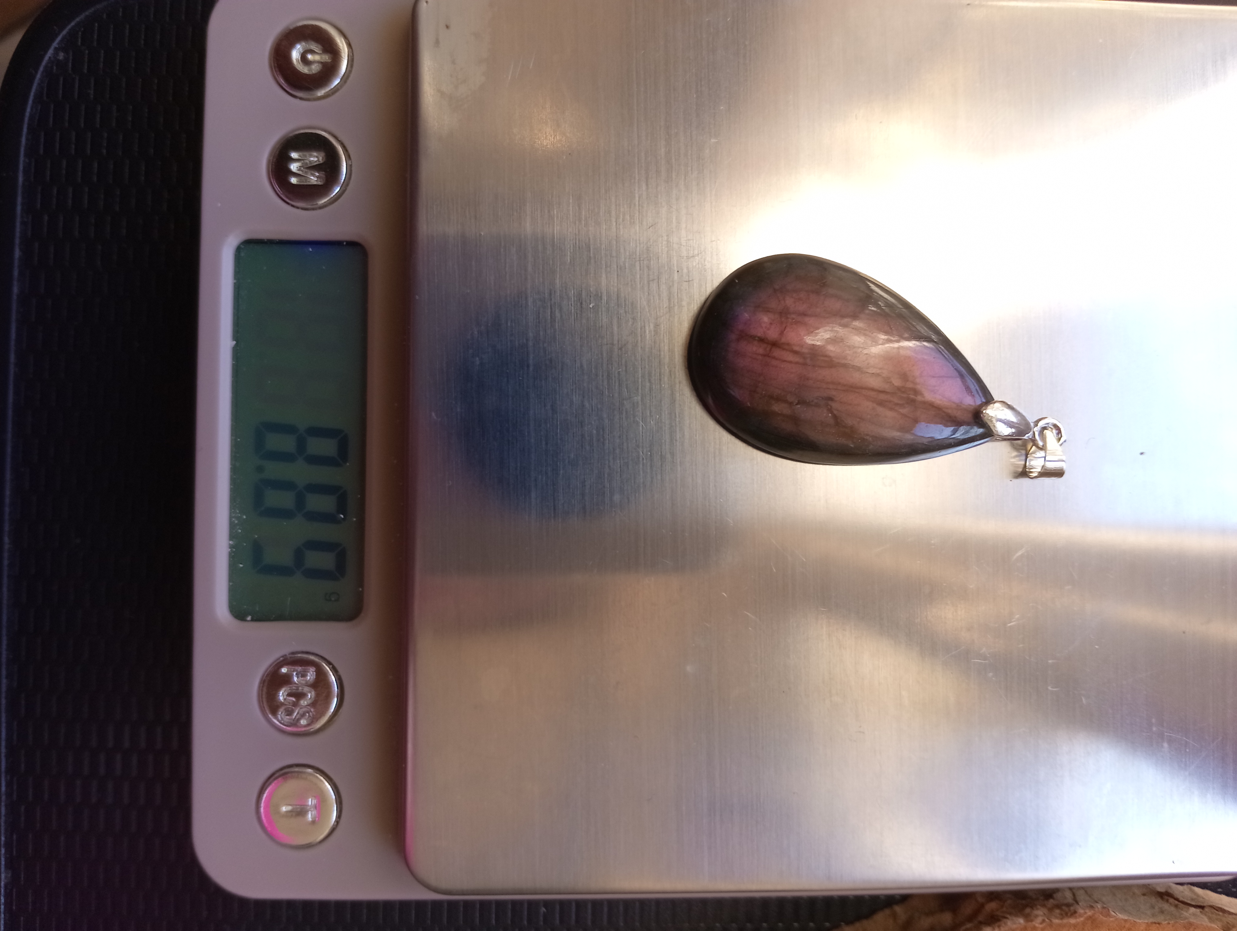 Pendentif en Labradorite