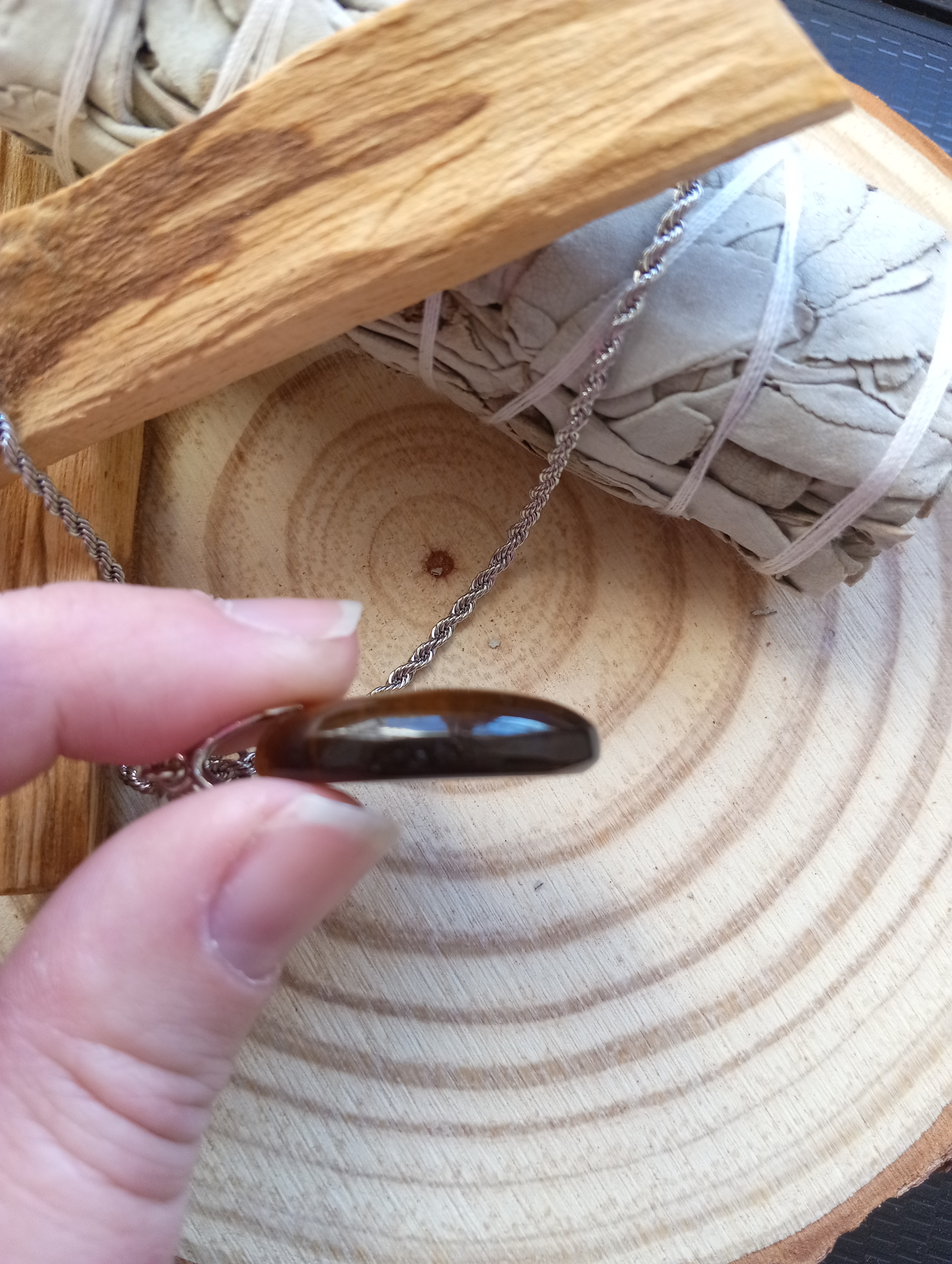 Collier œil de tigre