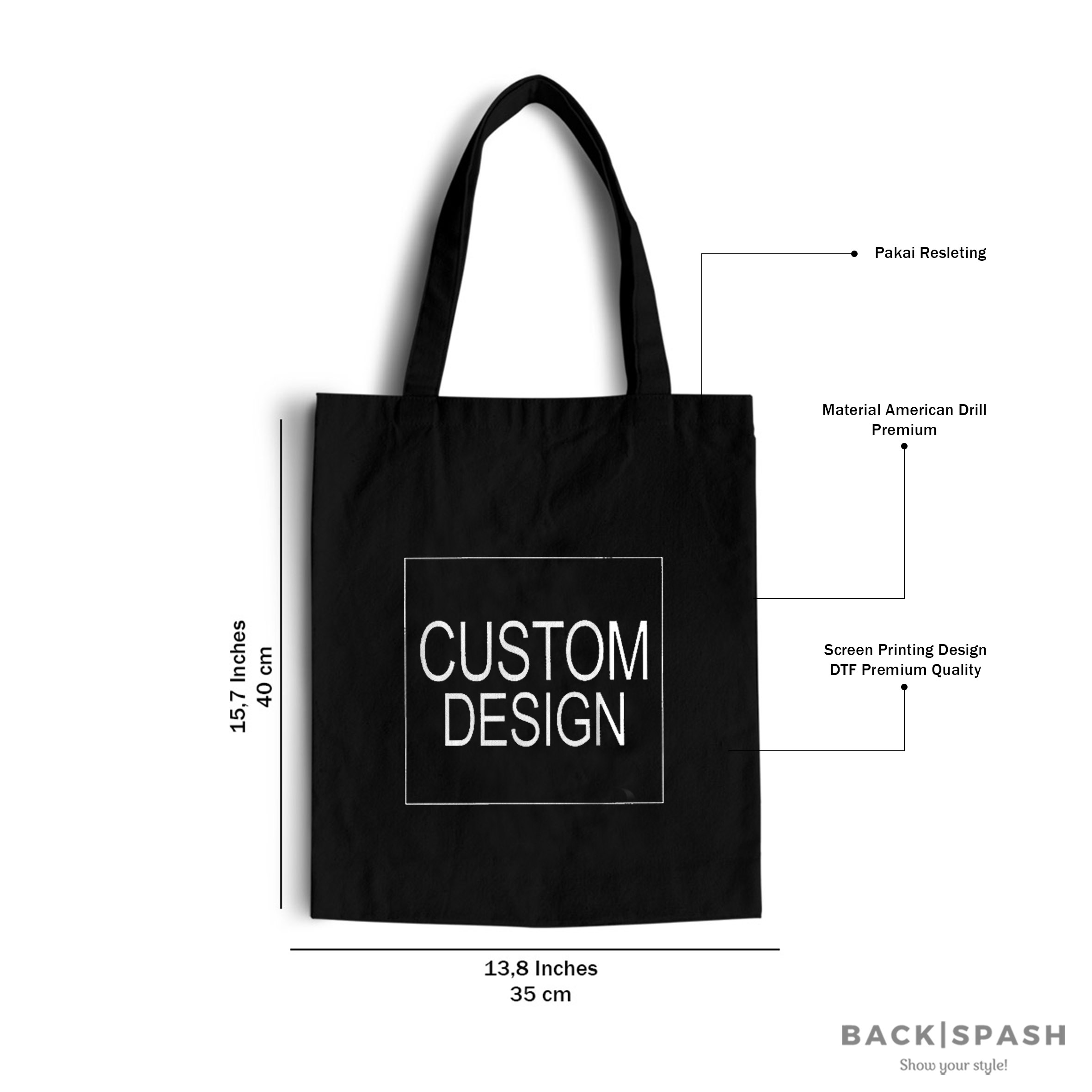 Totebag Canvas Custom
