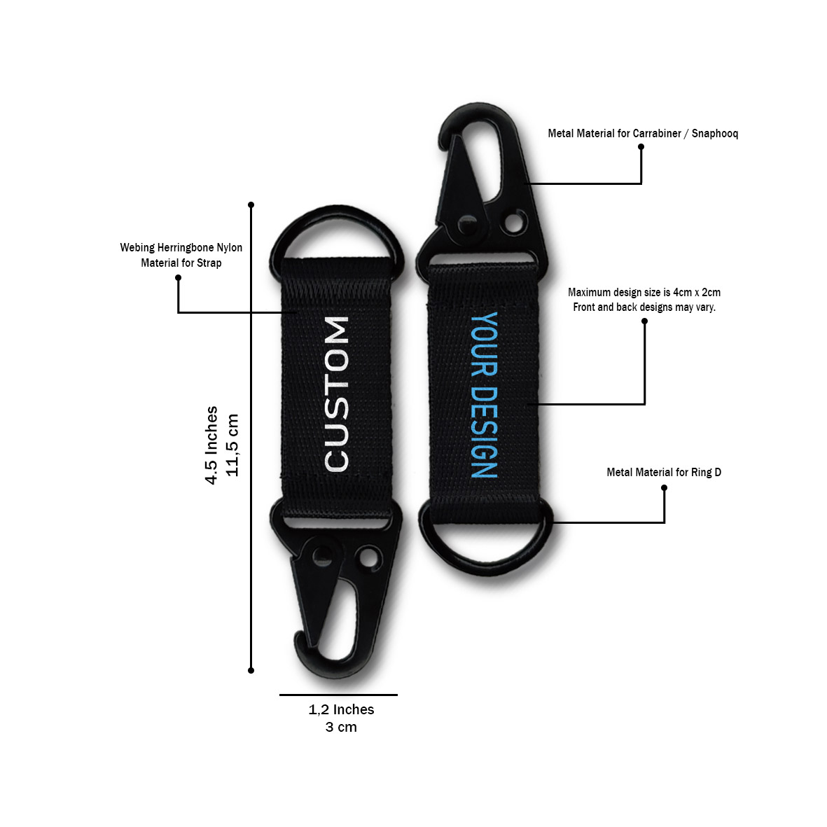 Keychain Panjang Custom