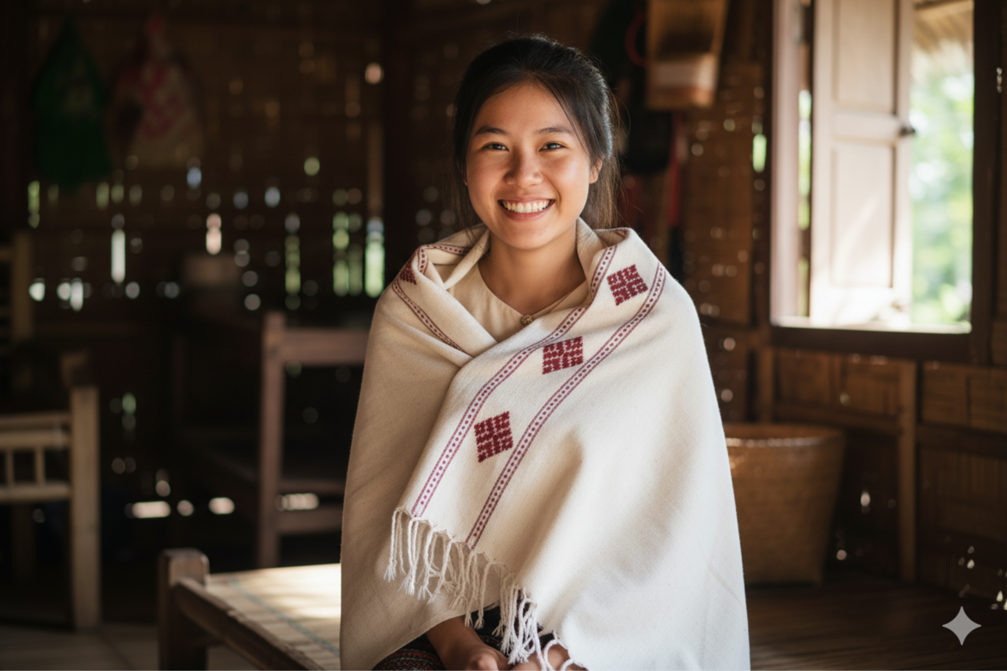 ຜ້າຕຸ້ມ Shawl