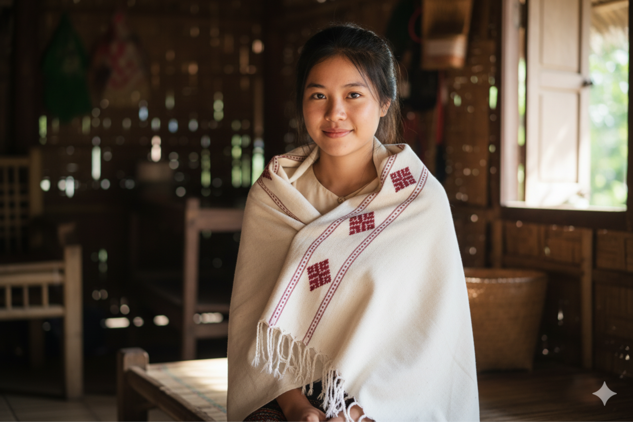 ຜ້າຕຸ້ມ Shawl