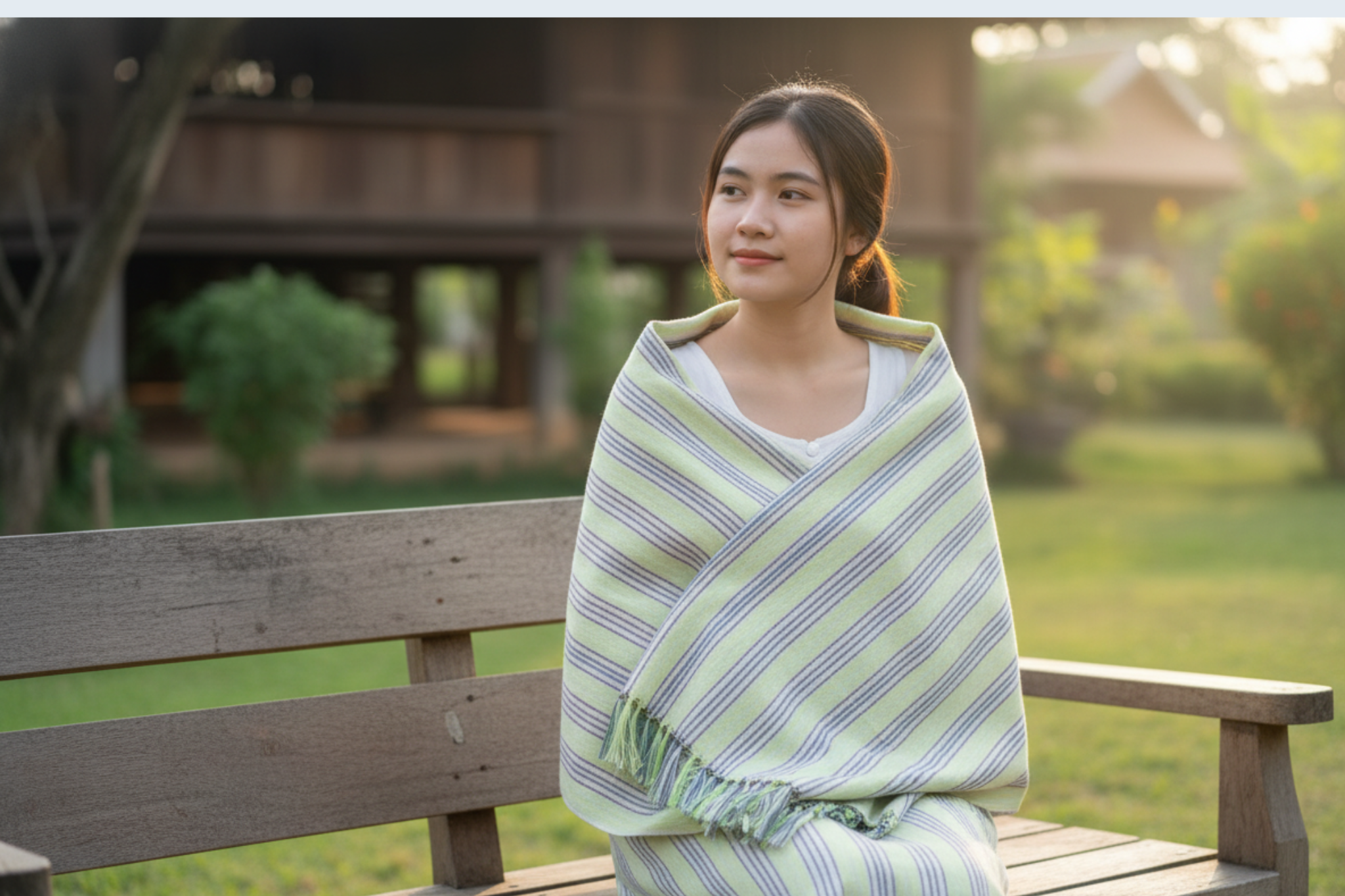 ຜ້າຕຸ້ມ Shawl