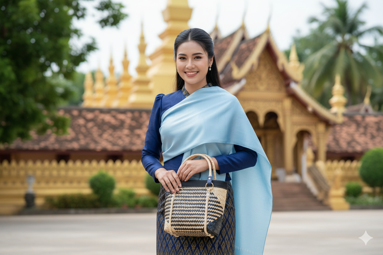 ກະເປົ່າສານ Woven bag