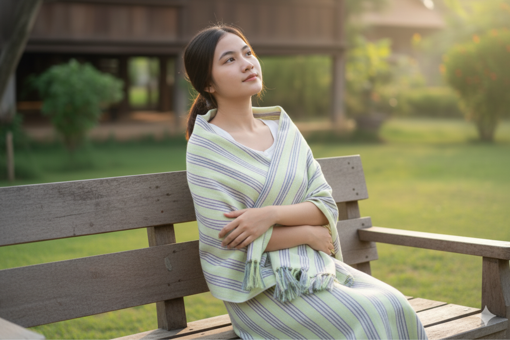 ຜ້າຕຸ້ມ Shawl