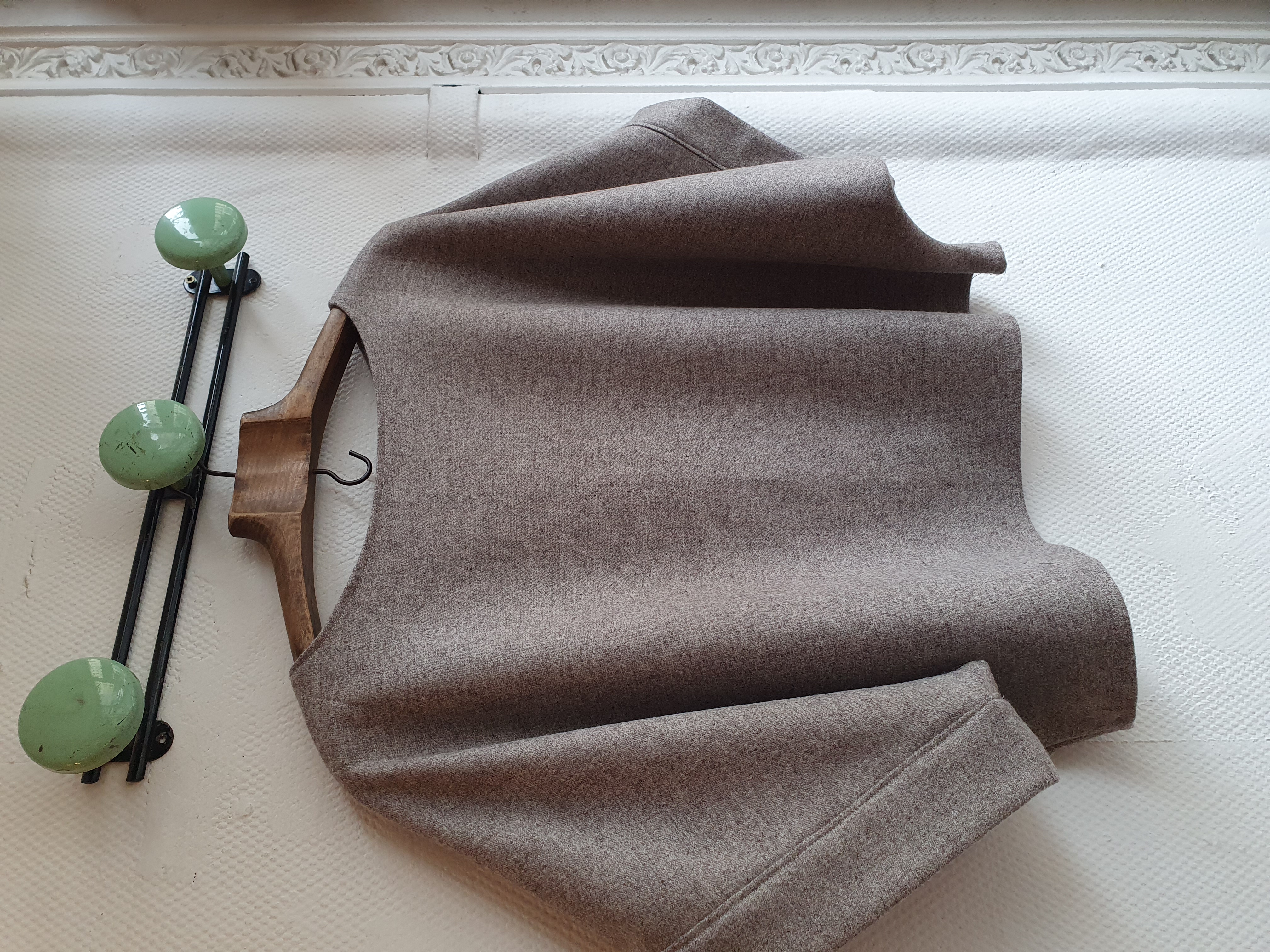 pull manches courtes gris clair