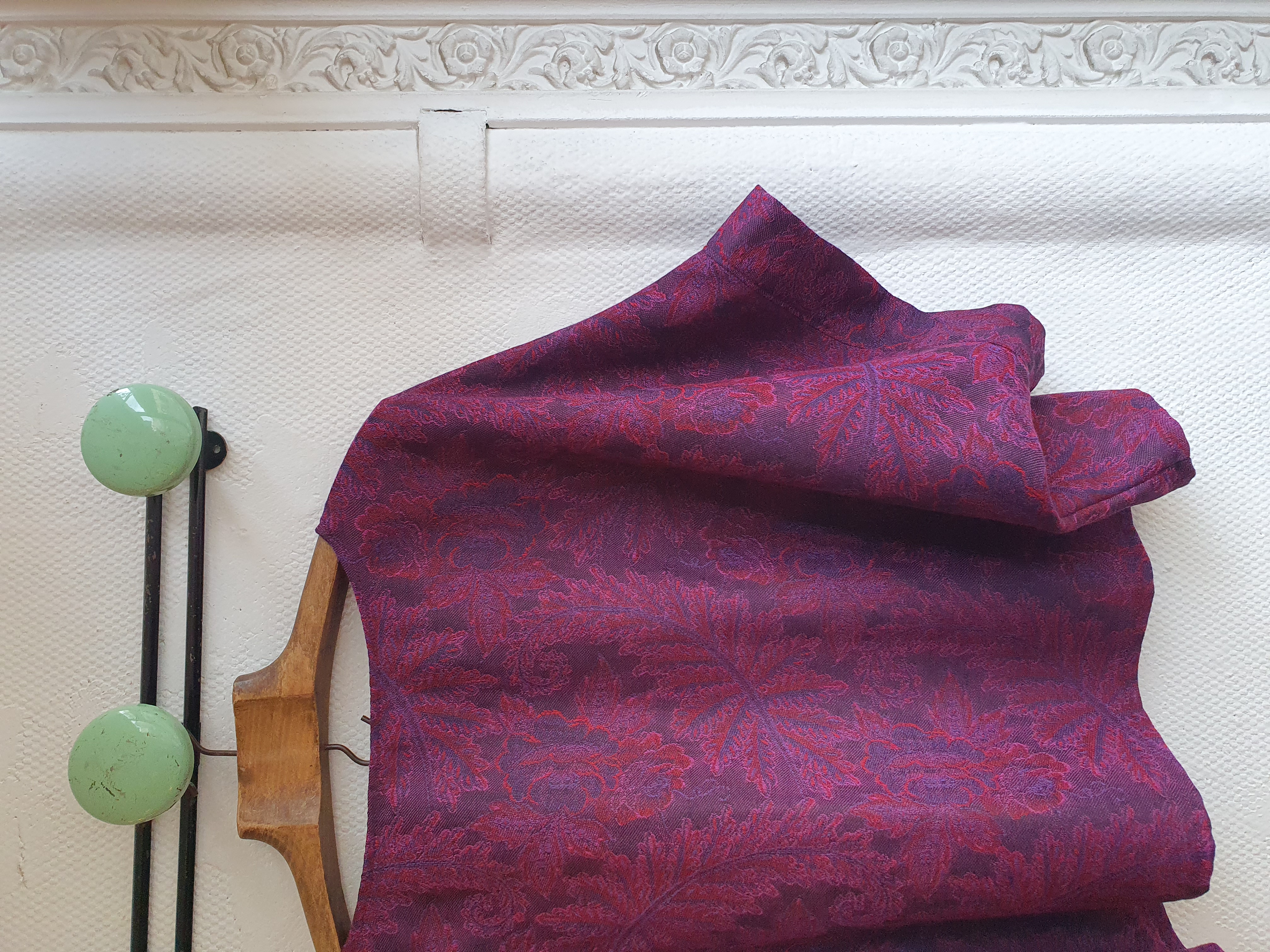 pull manches courtes violine