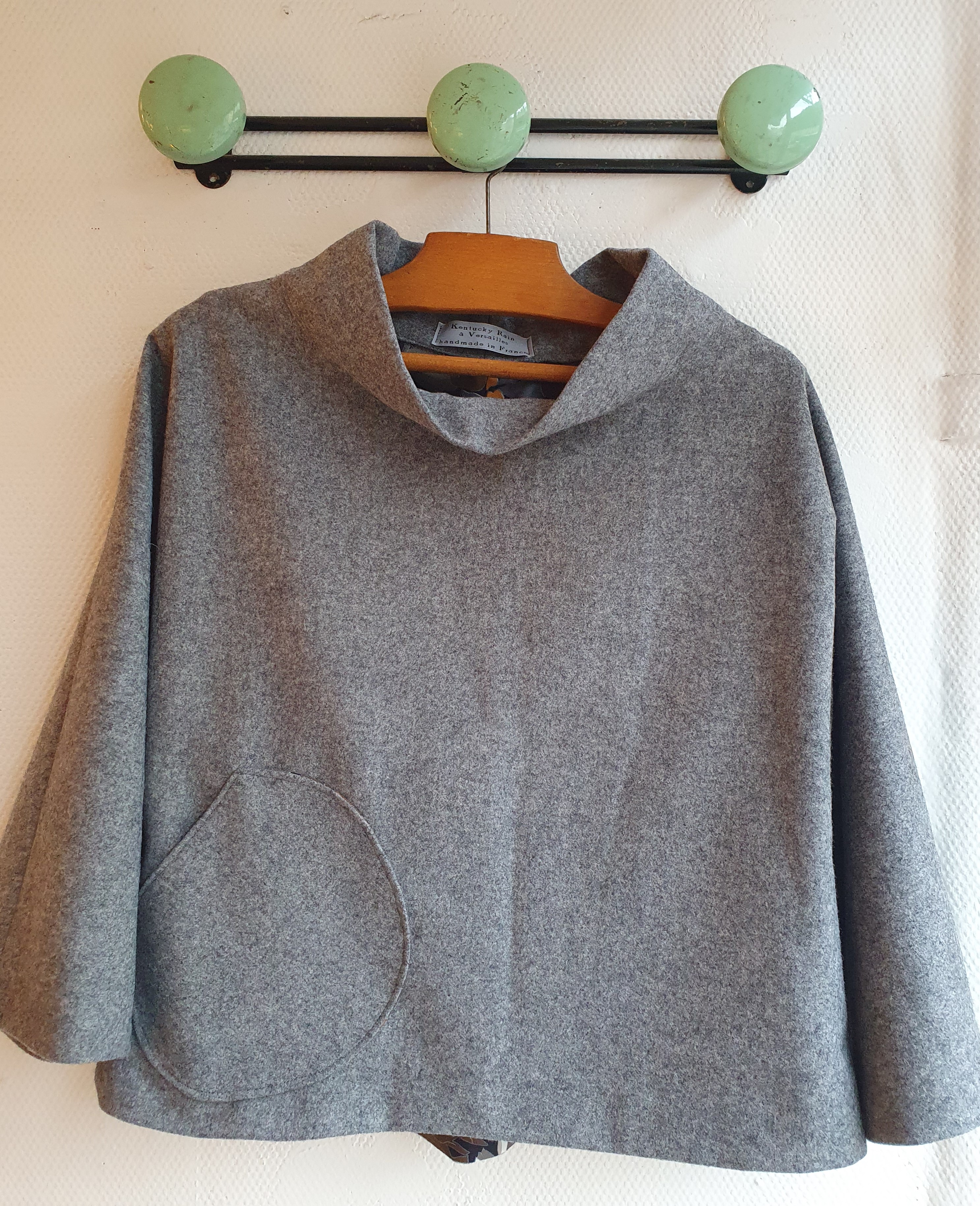 veste pull-over flannelle