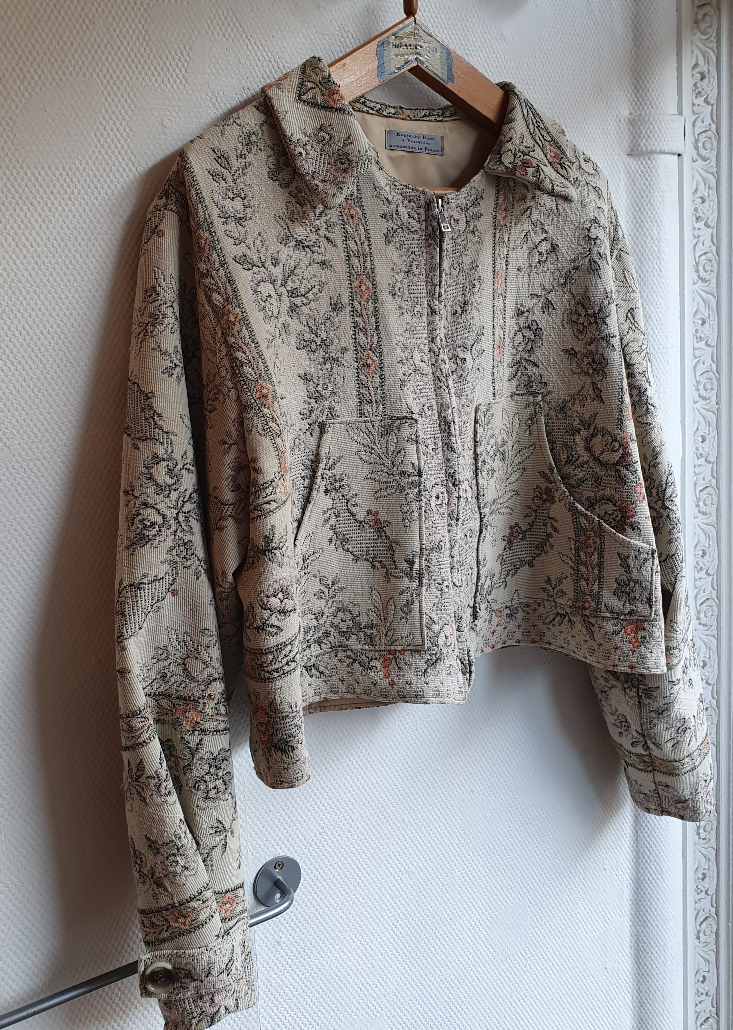 blouson tapisserie