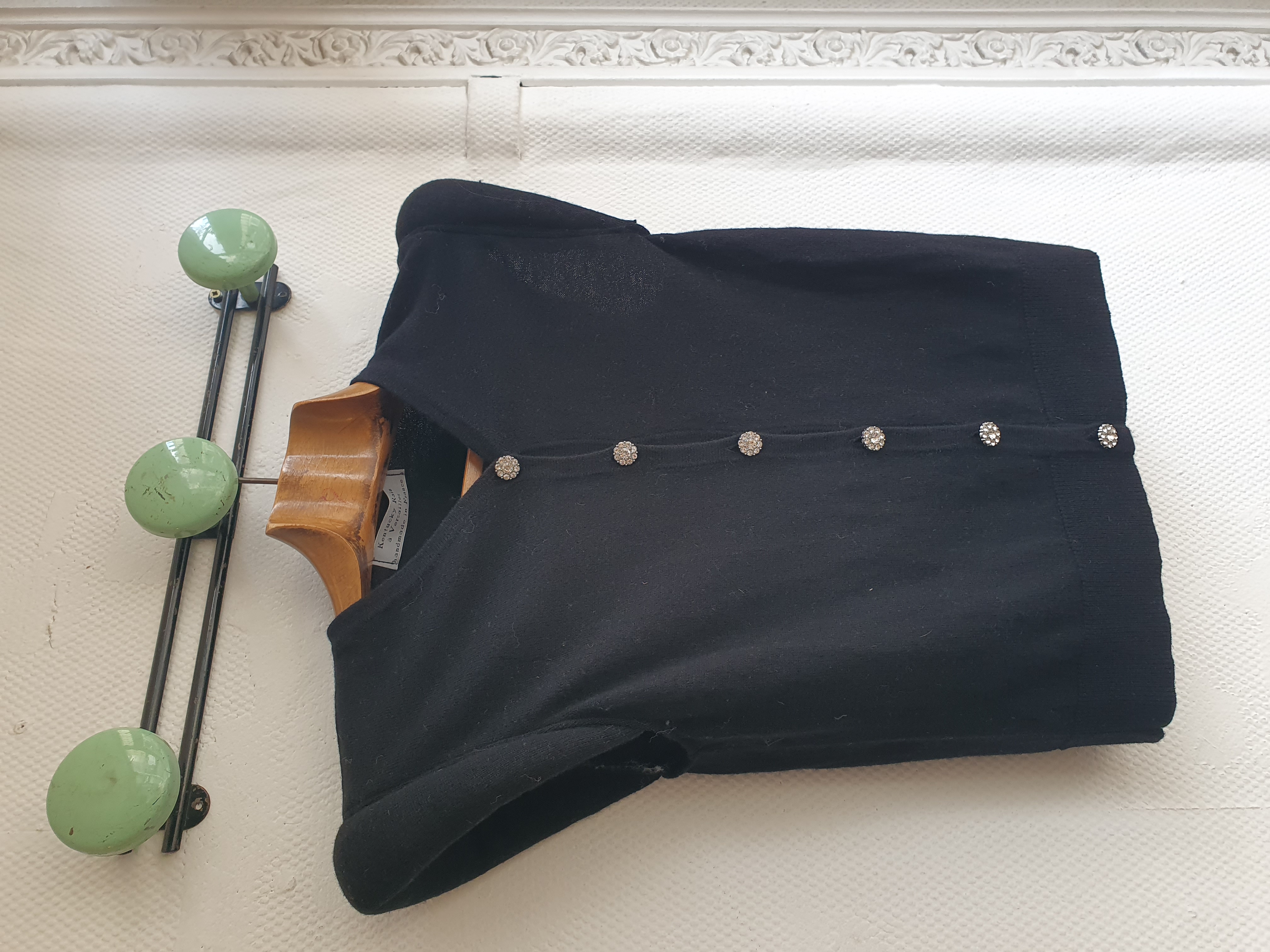 gilet sans manches noir