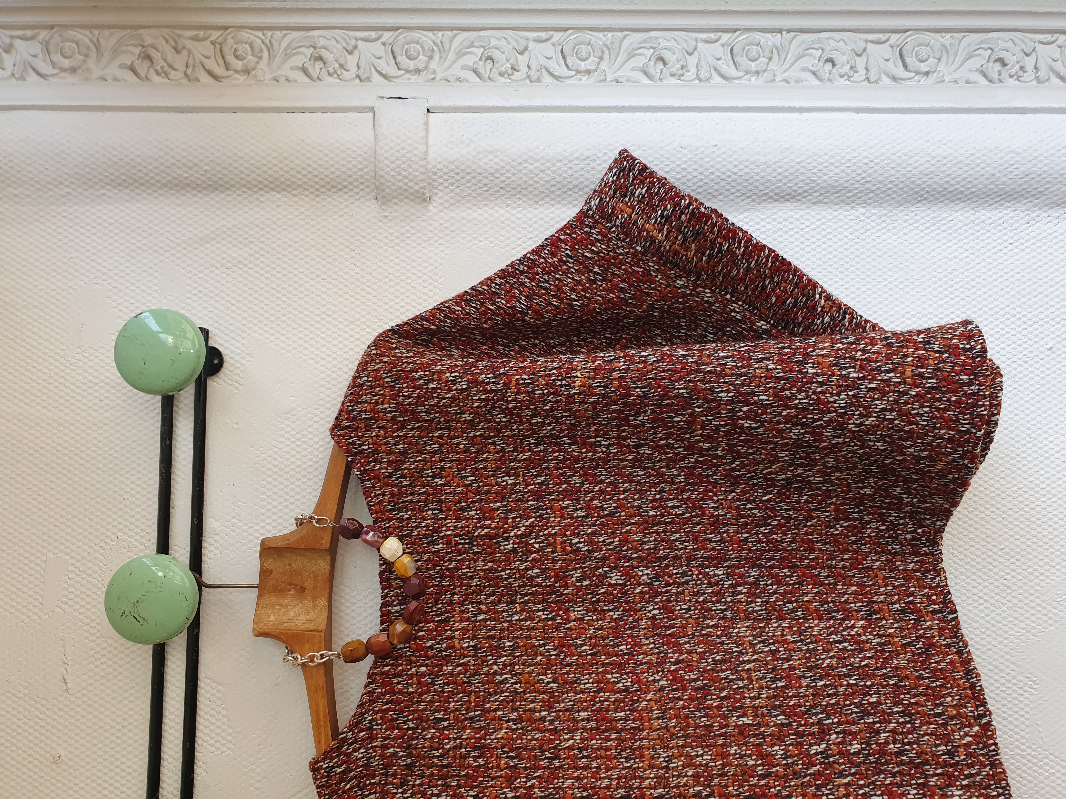 pull manches courtes terra cotta
