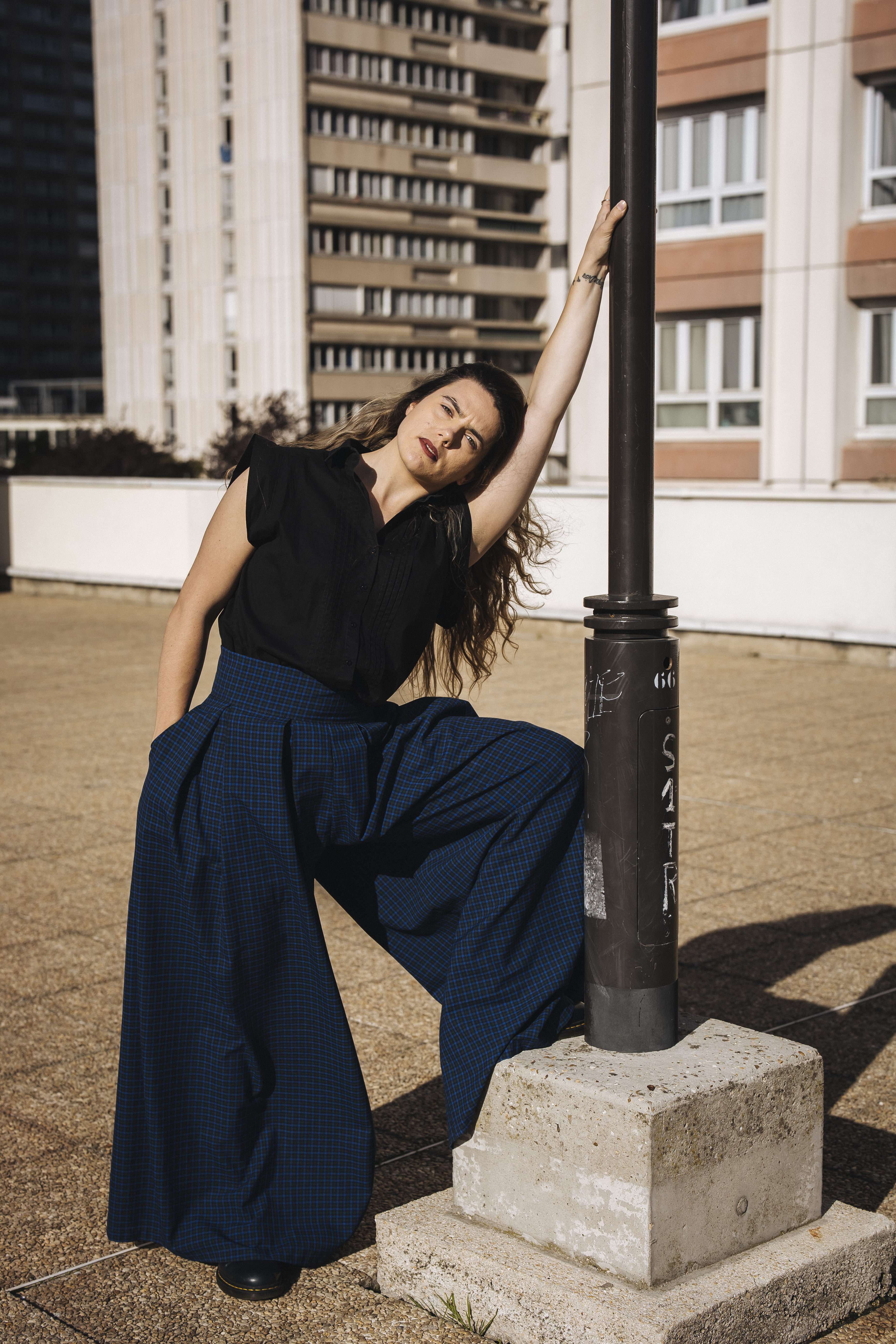 chemise militante tuxedo black