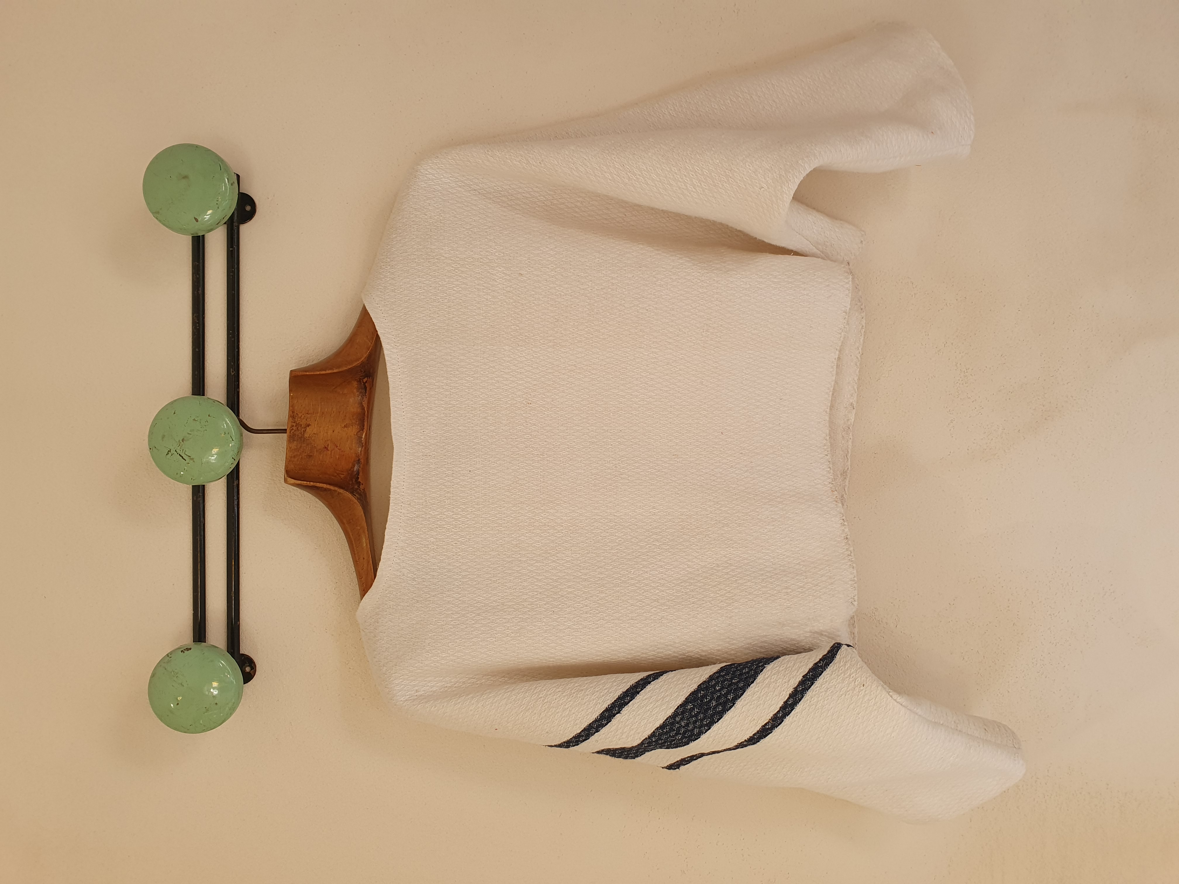 crop top manches coton ancien