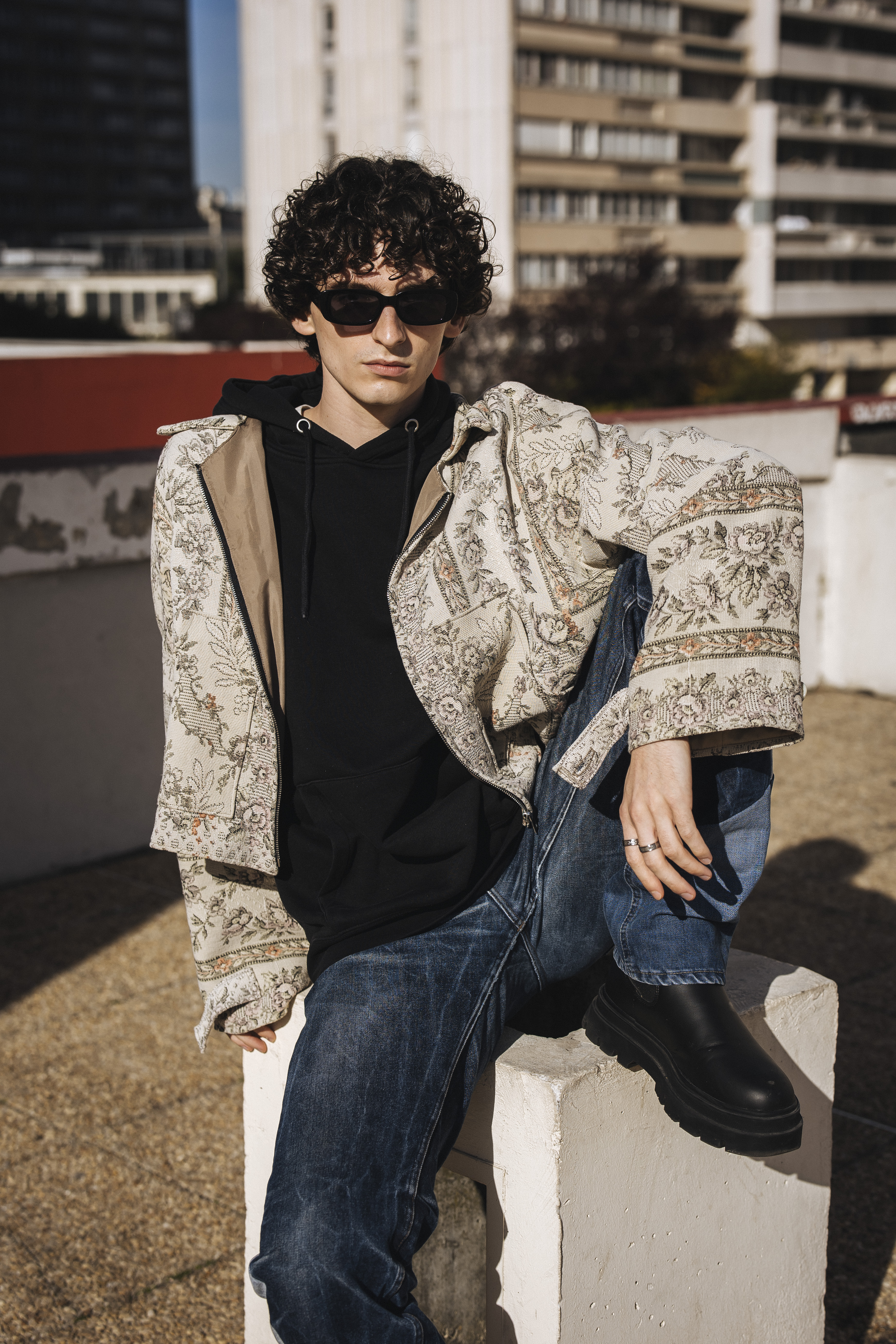 blouson tapisserie