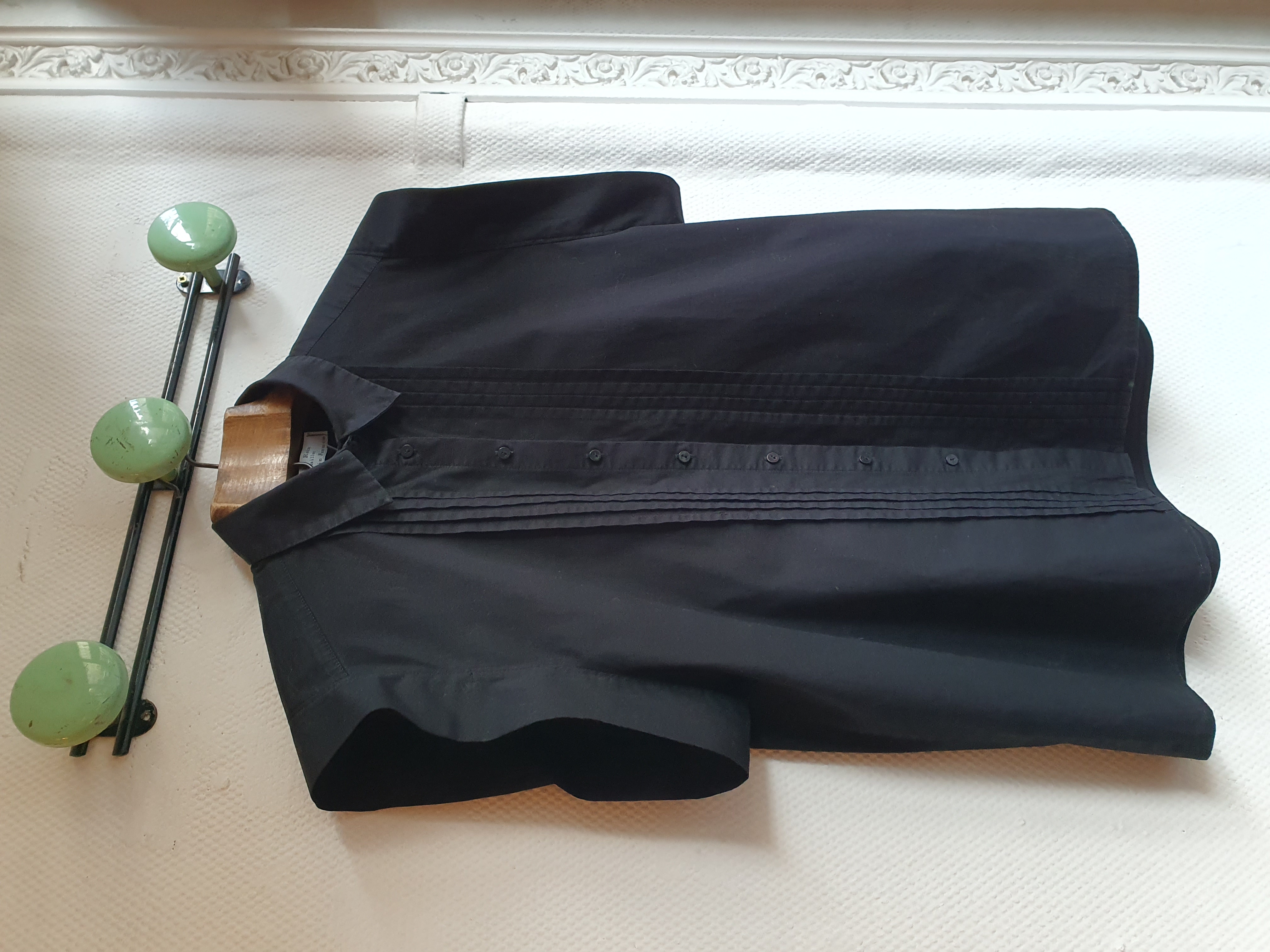 chemise militante tuxedo black