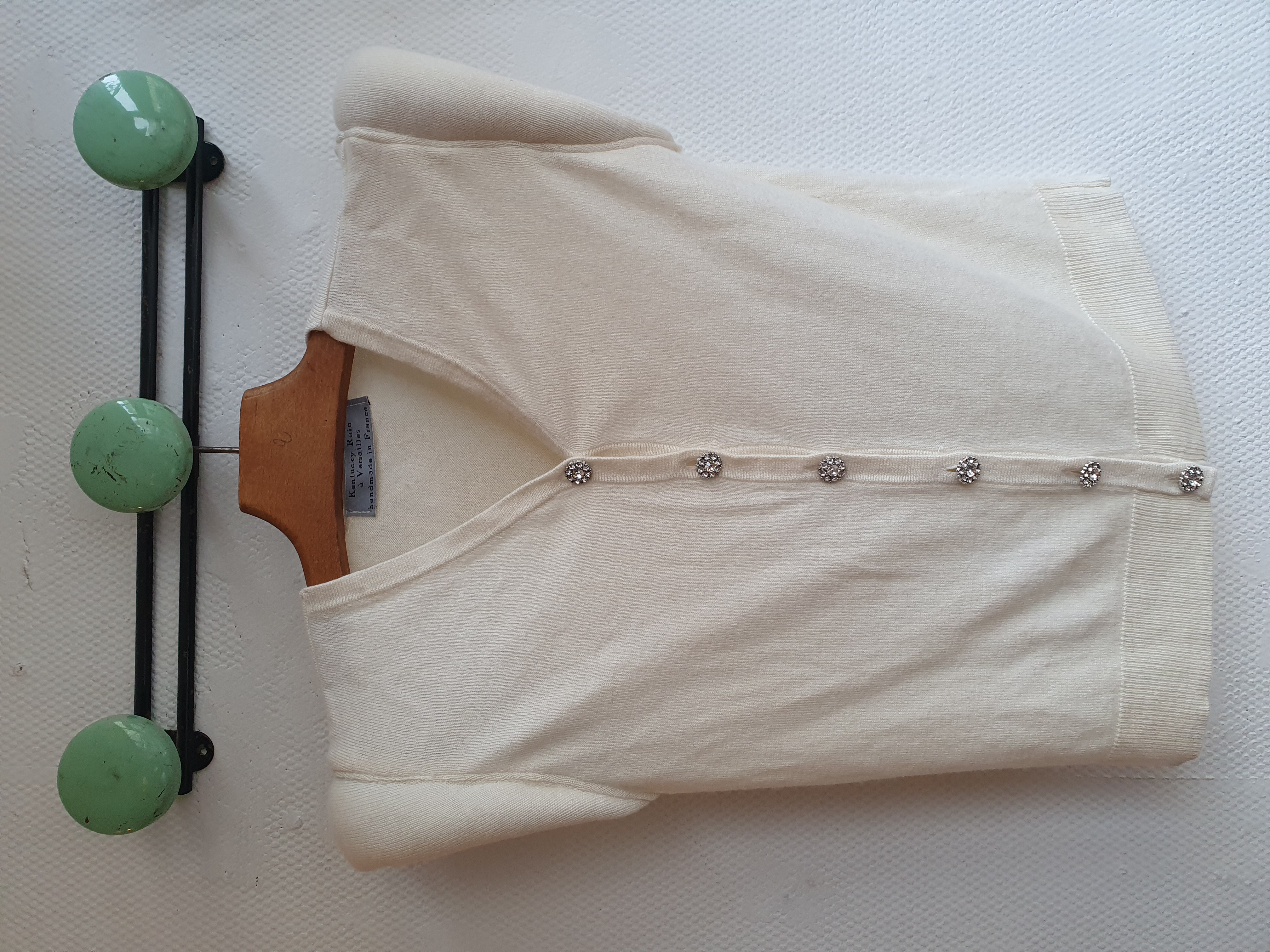 gilet sans manches blanc