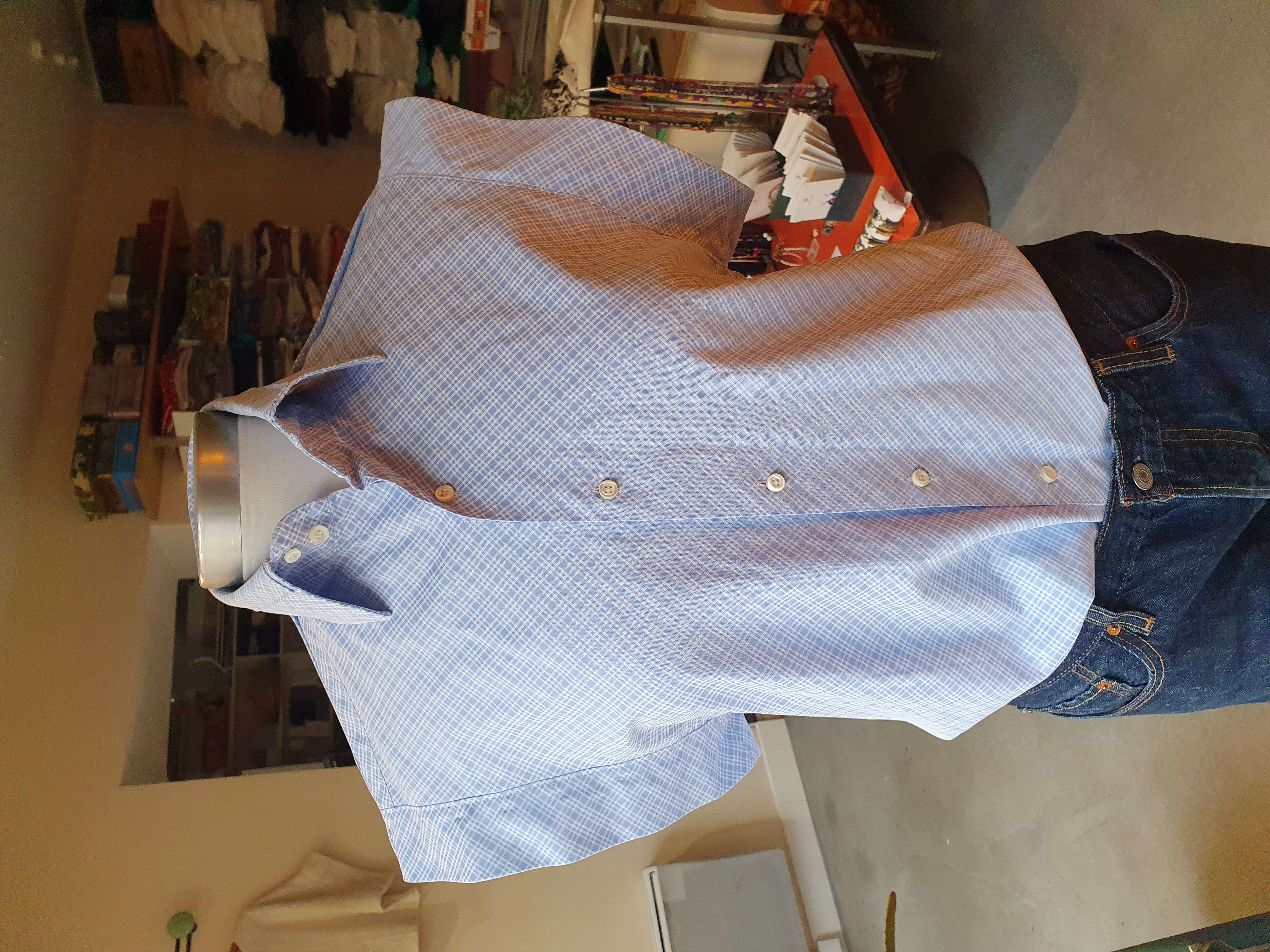 chemise militante carreaux