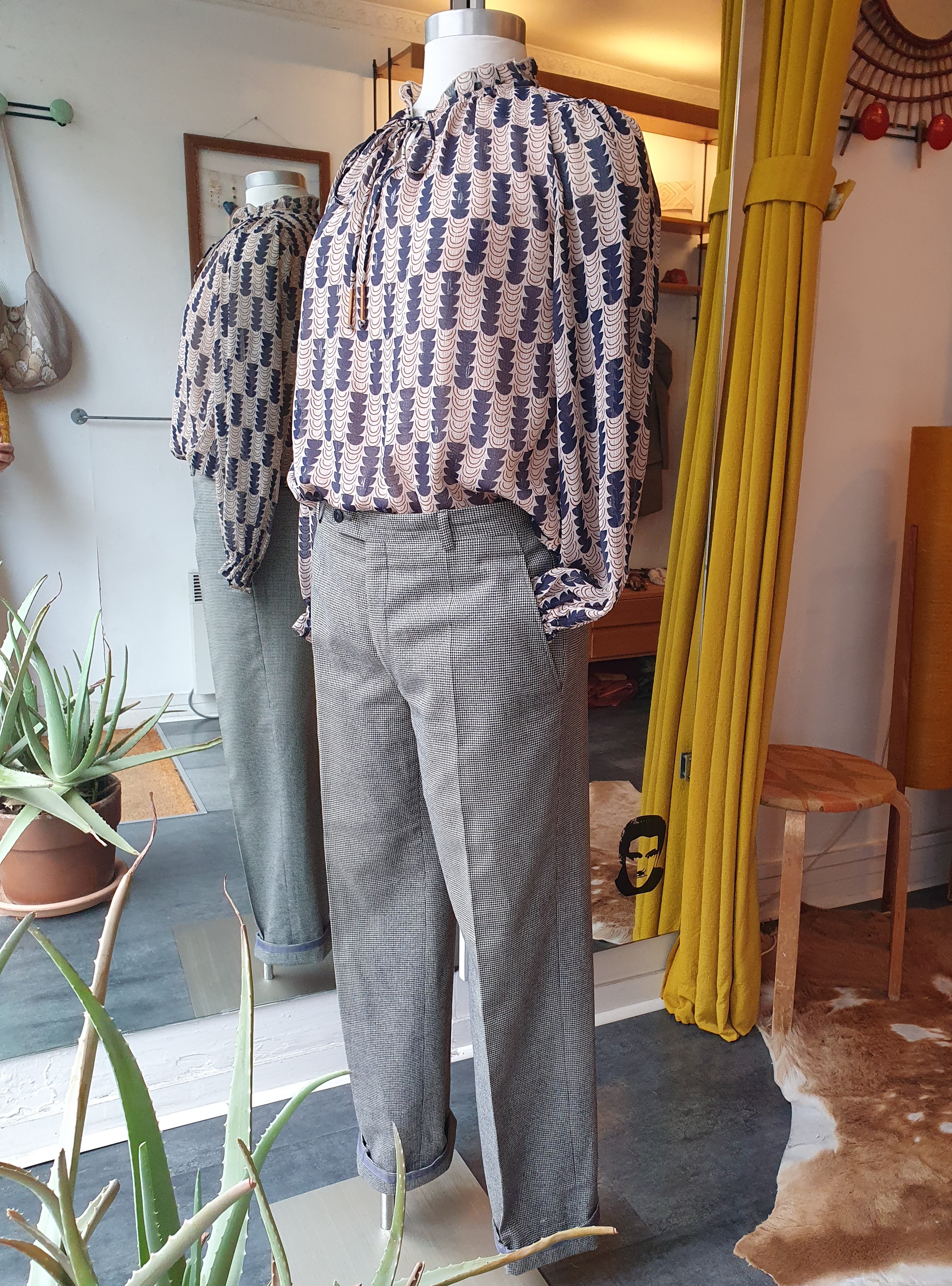 Ensemble costume pied de poule