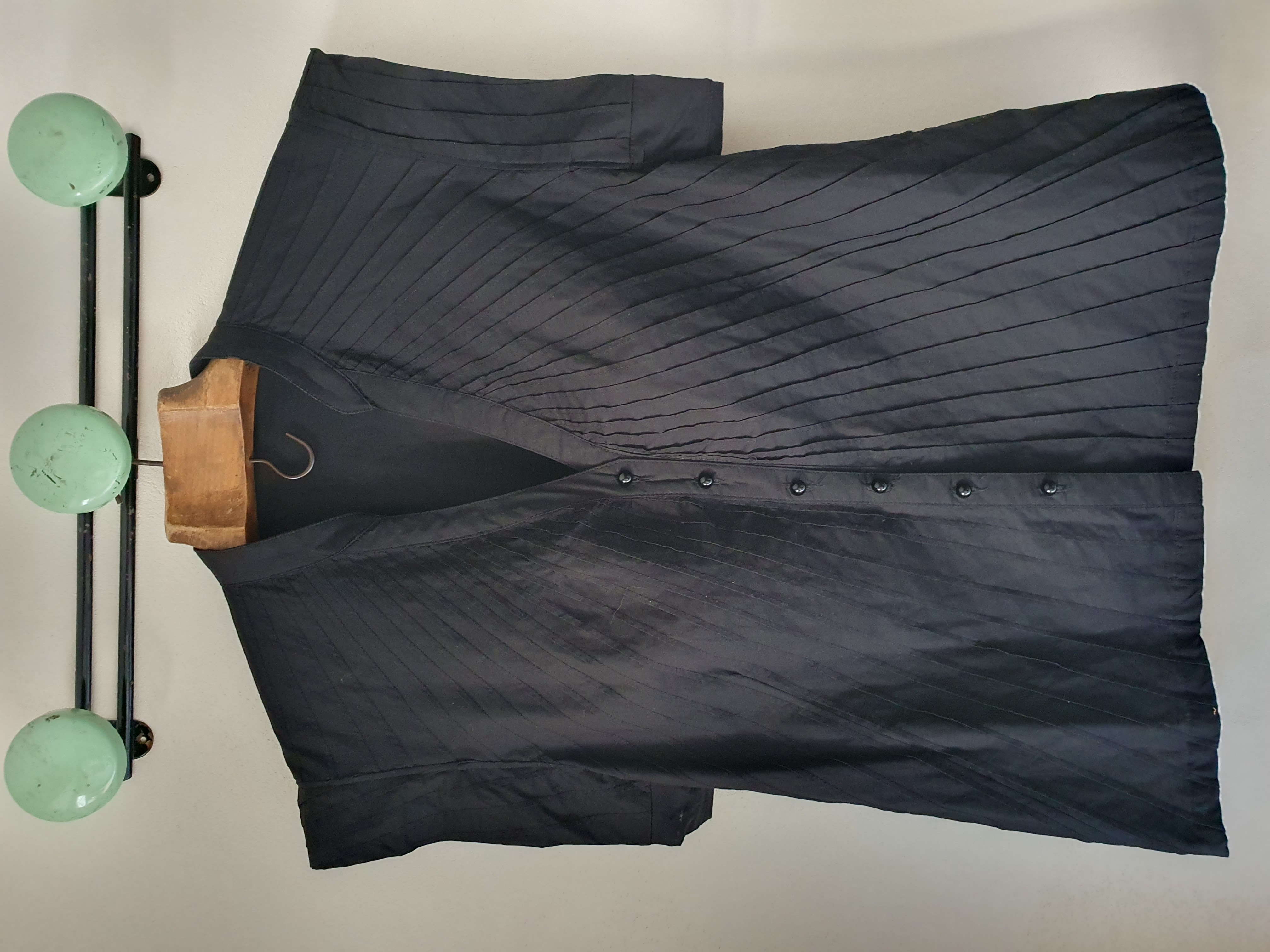 chemise militante plissée 