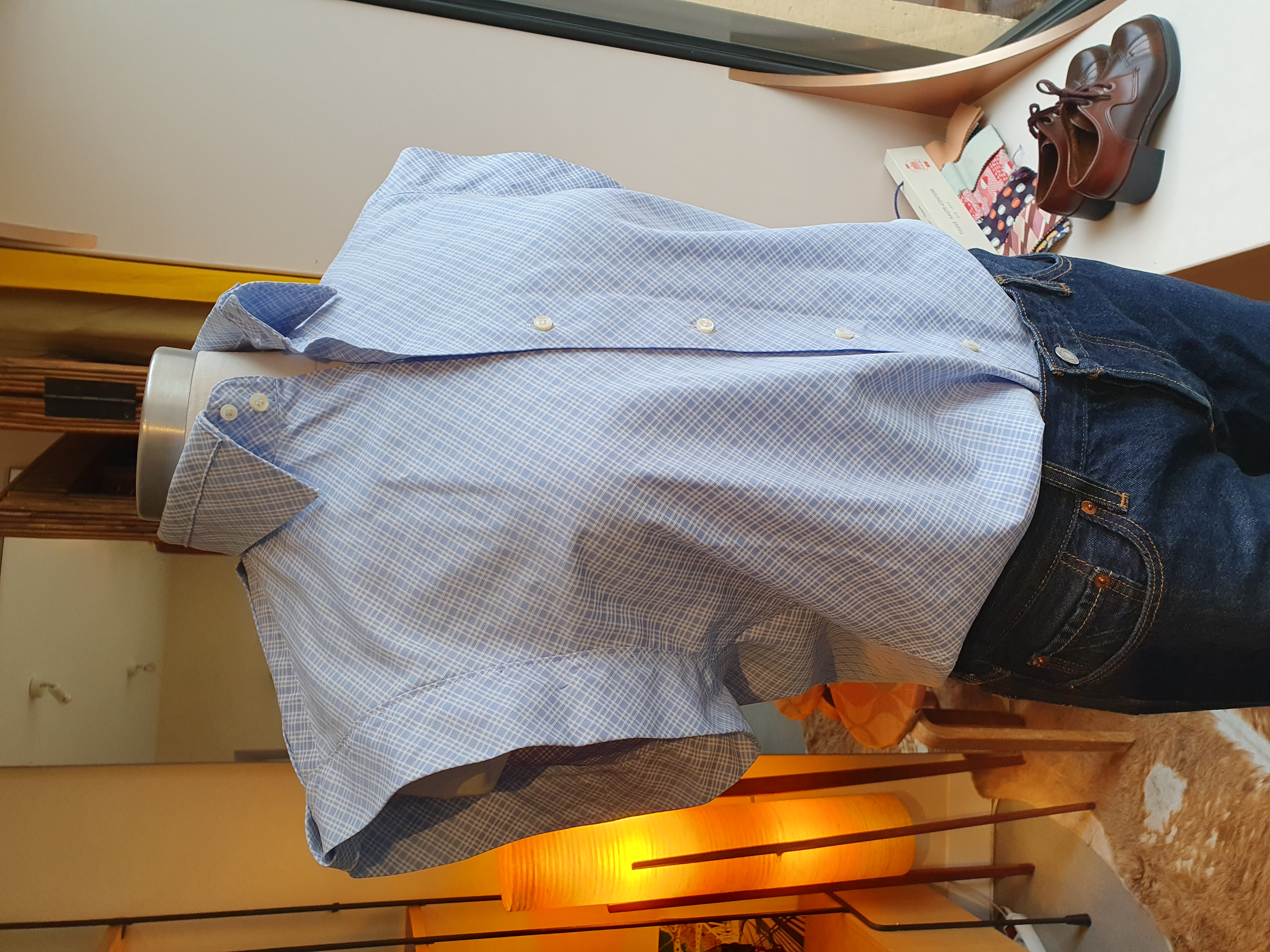 chemise militante carreaux