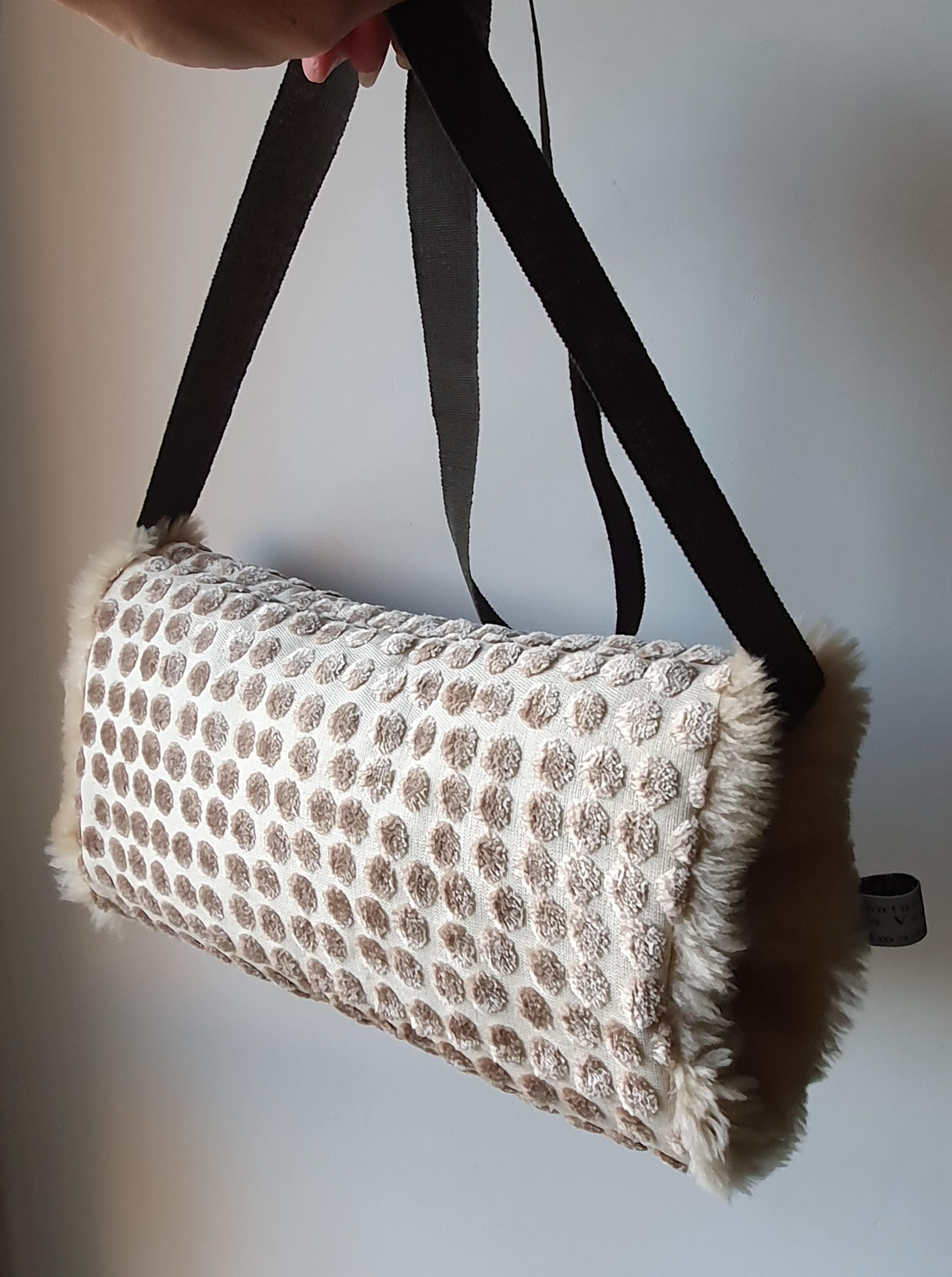 manchon polka dots - mouton