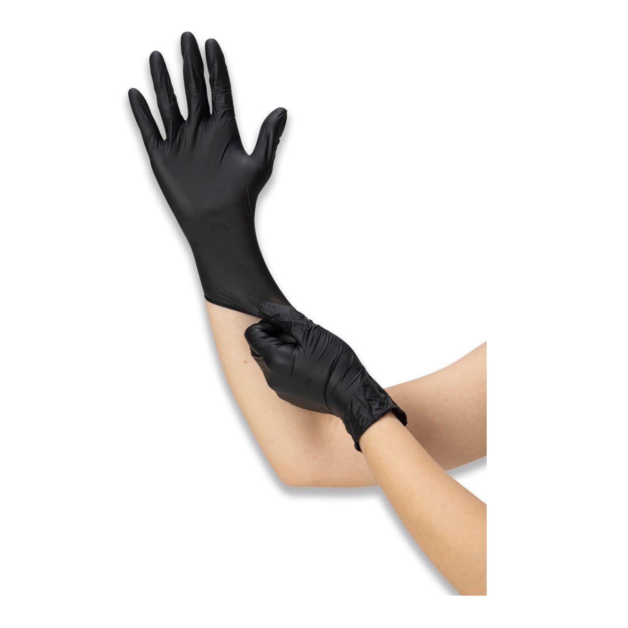 Aximed® Nitril-Handschuhe Schwarz 100 STK