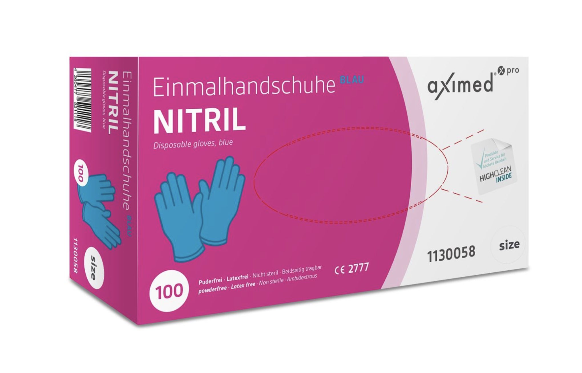 Aximed® Nitril-Handschuhe 100 STK