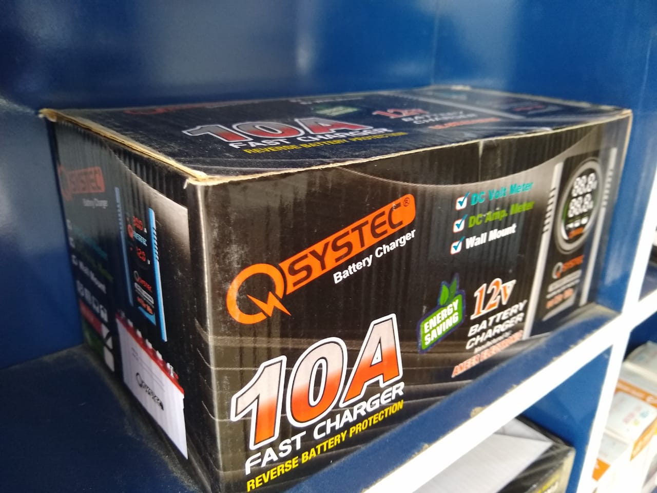 QSystec 10Amp Charger (M)