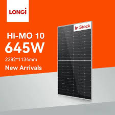 LONGI HIMO X10 MONOFACIAL 645W