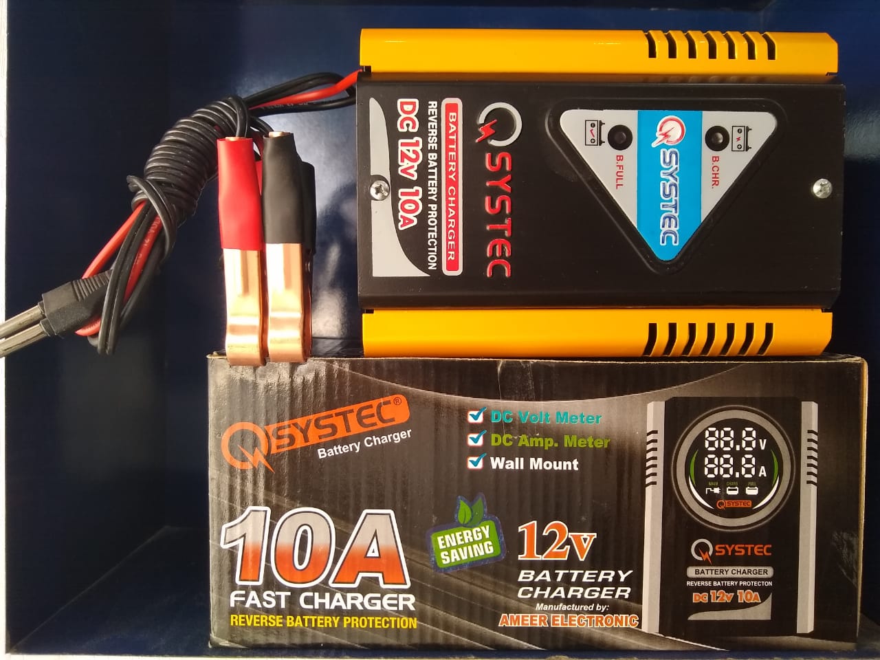 QSystec 10Amp Charger