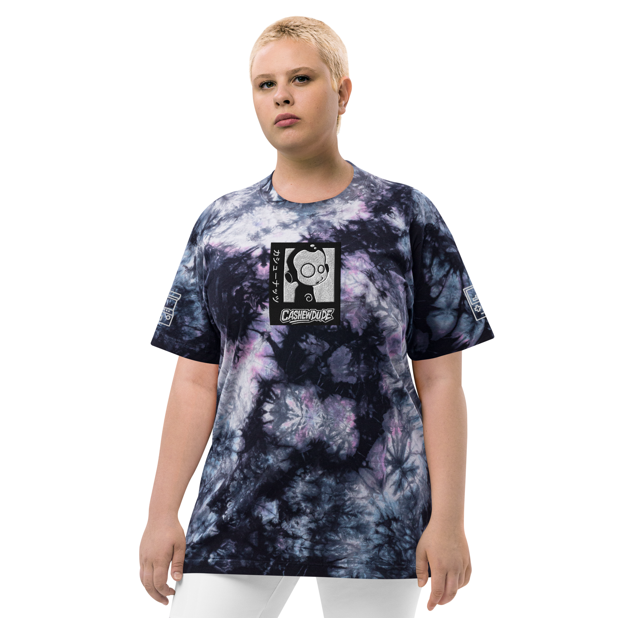 Oversized tie-dye t-shirt