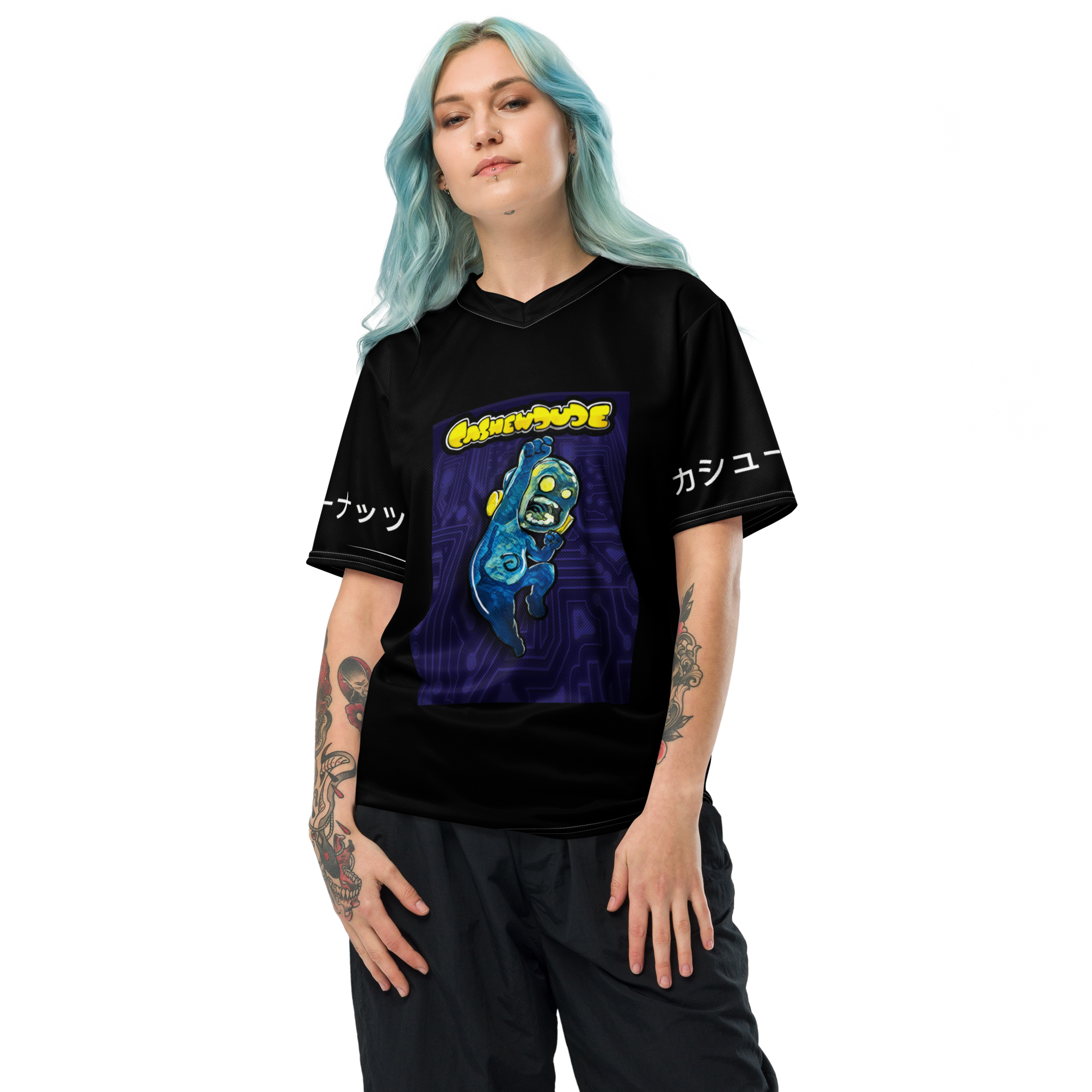 Recycled unisex sports jersey