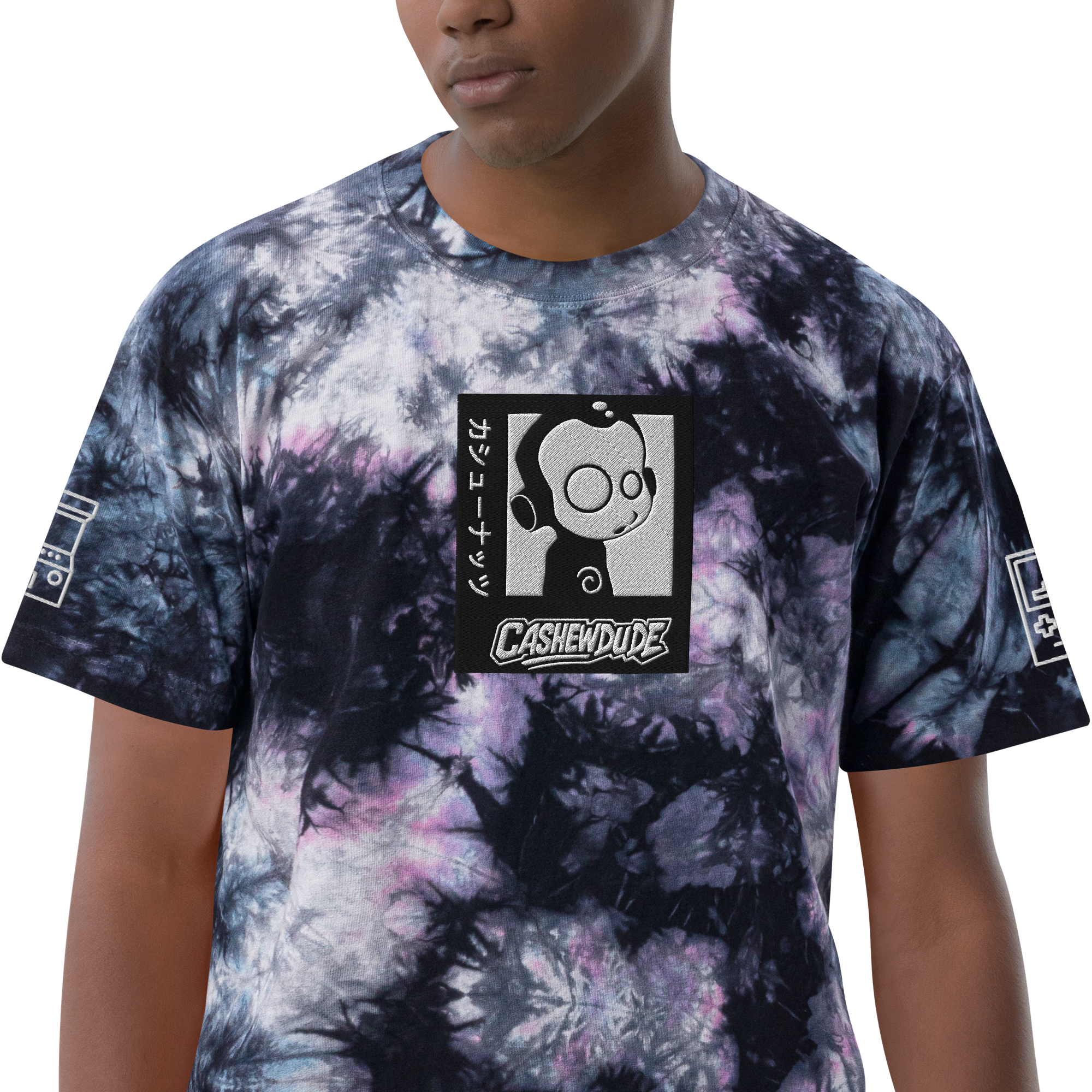 Oversized tie-dye t-shirt