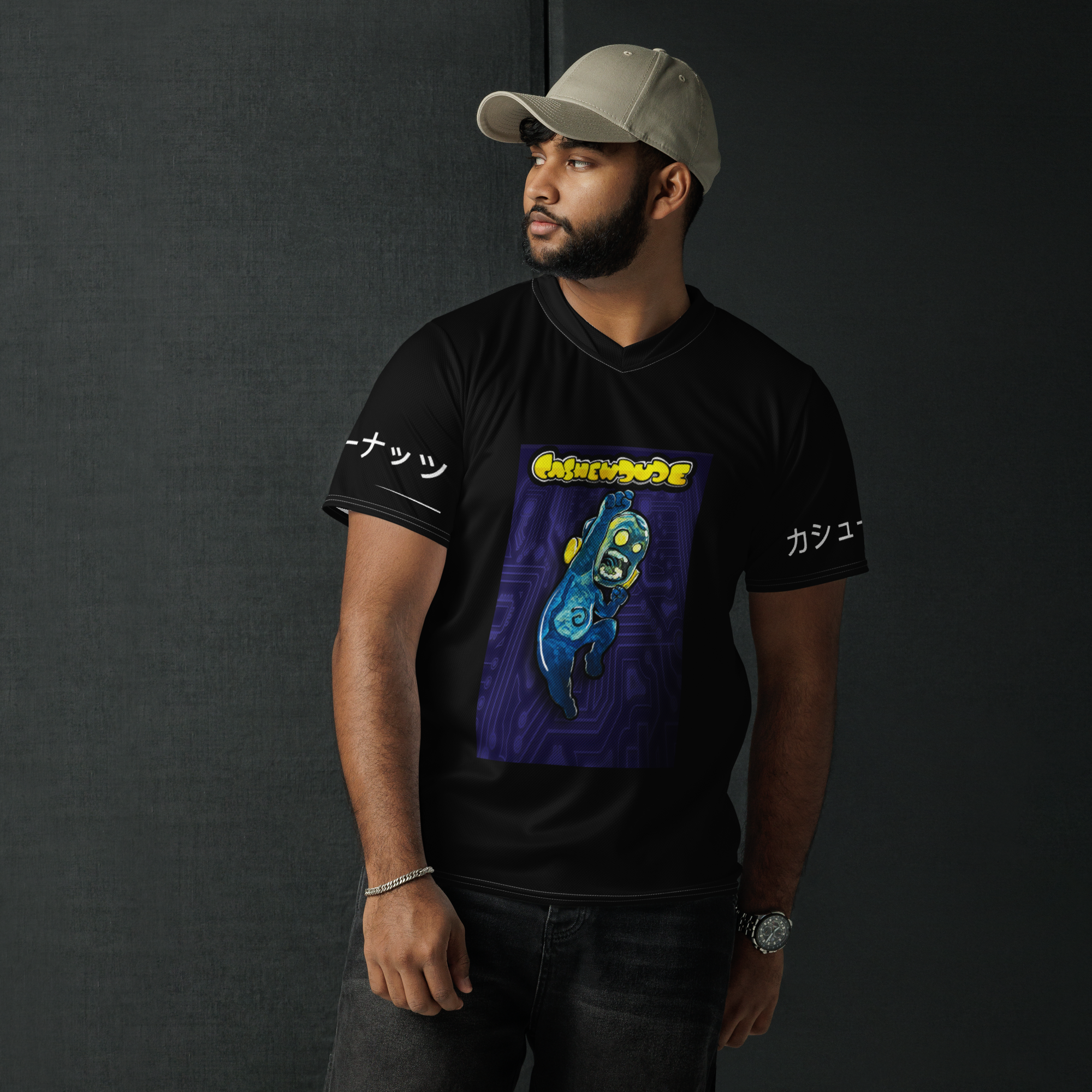 Recycled unisex sports jersey