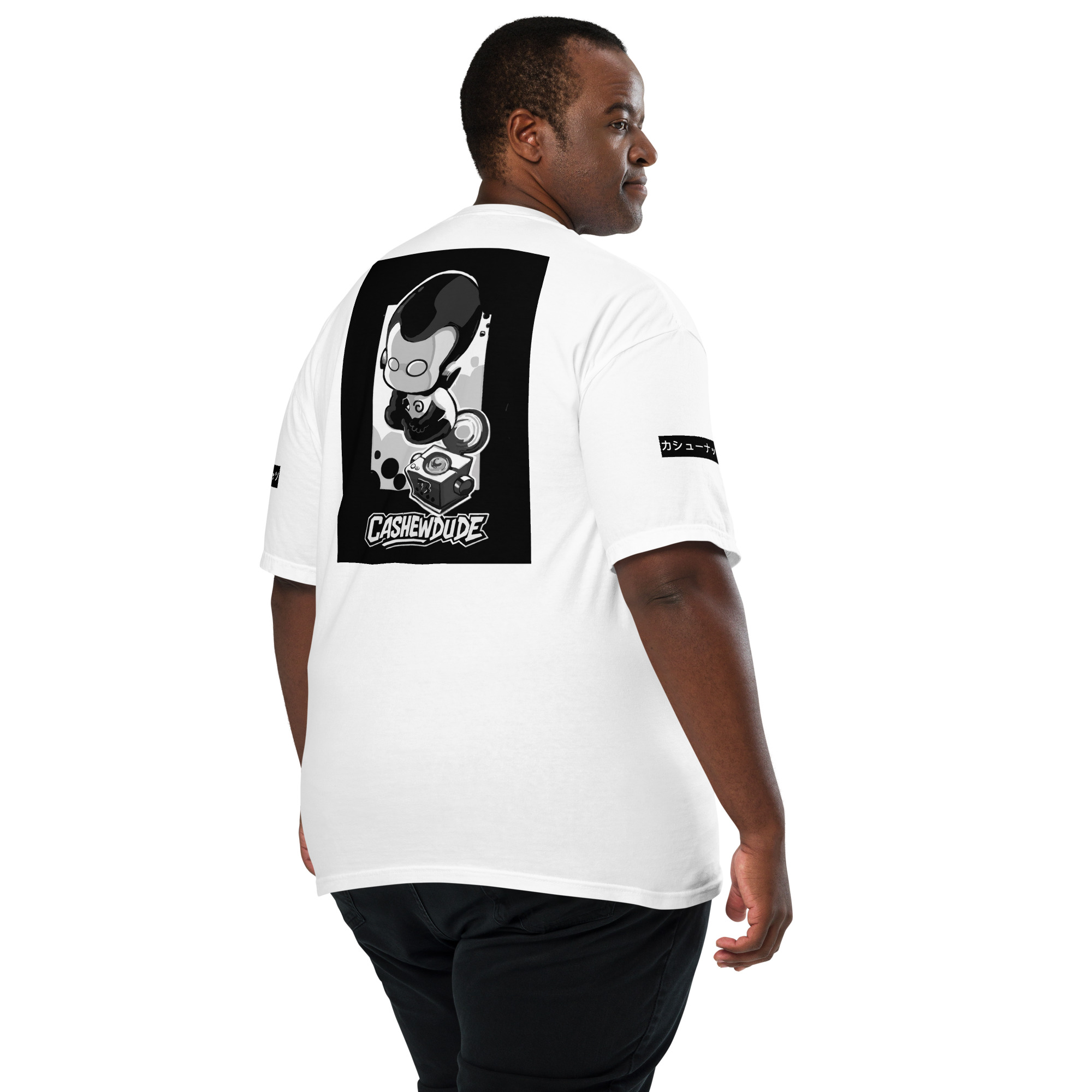 Unisex garment-dyed heavyweight t-shirt