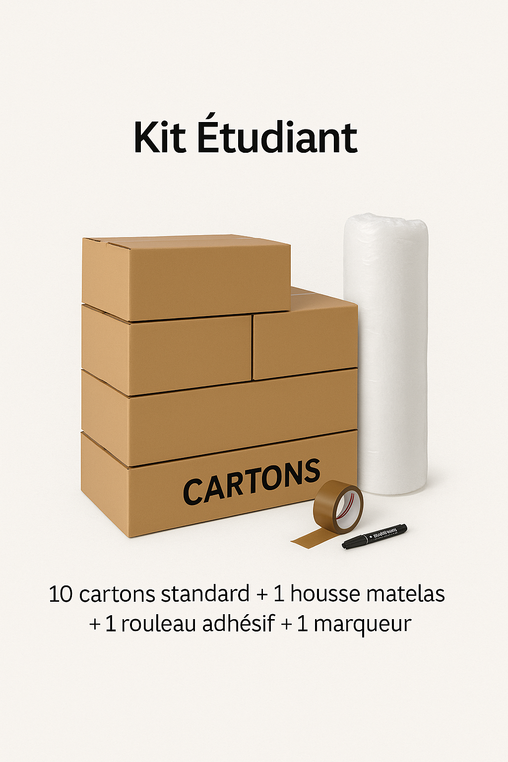 Kit Déménagement - Etudiant 