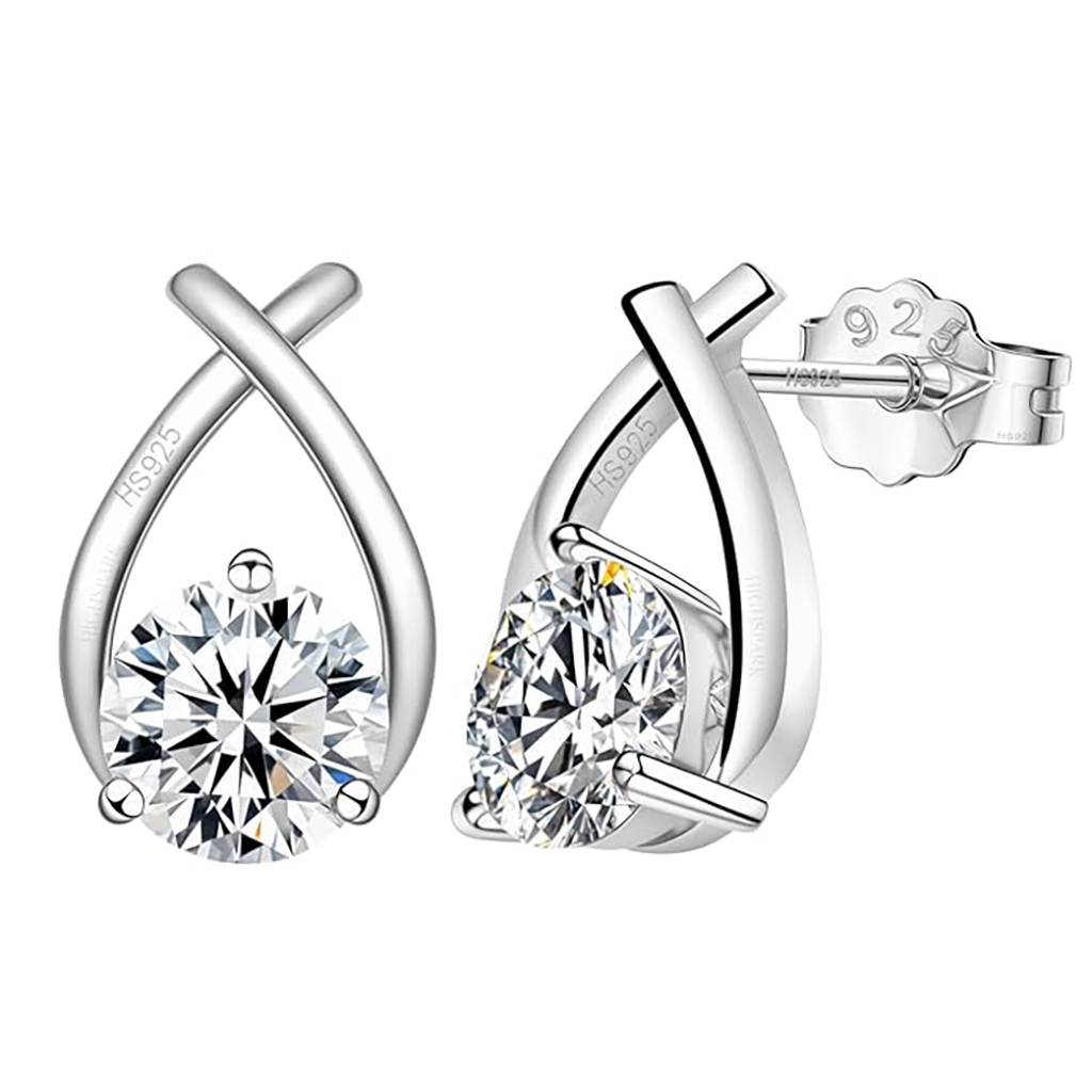 Solitaire Earrings