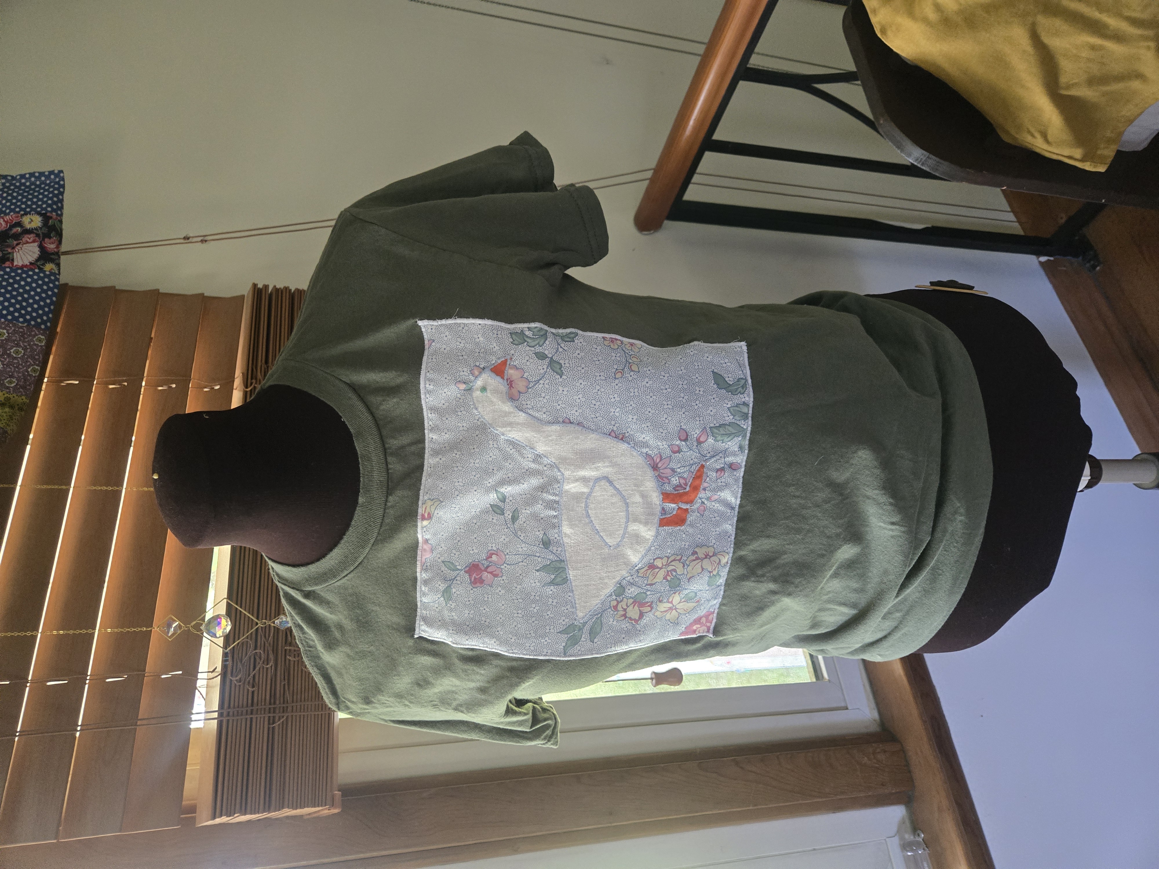 Silly Goose Applique Shirt