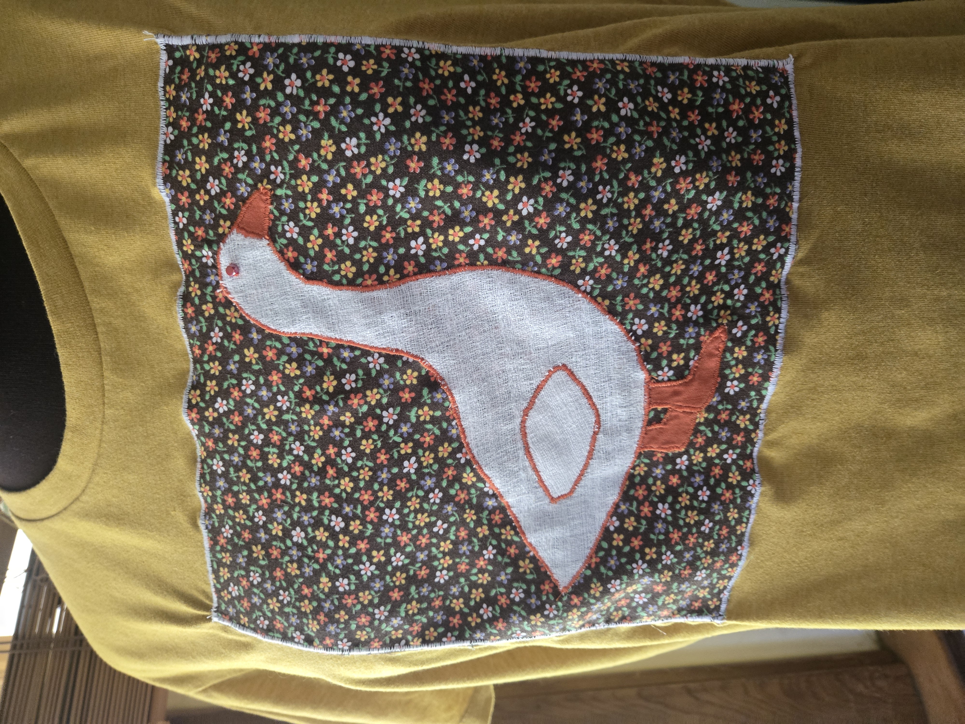 Silly Goose Applique Shirt