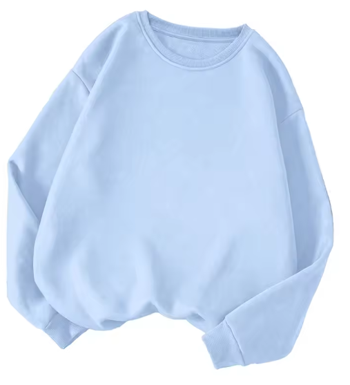 Classic Light Blue Sweatshirt
