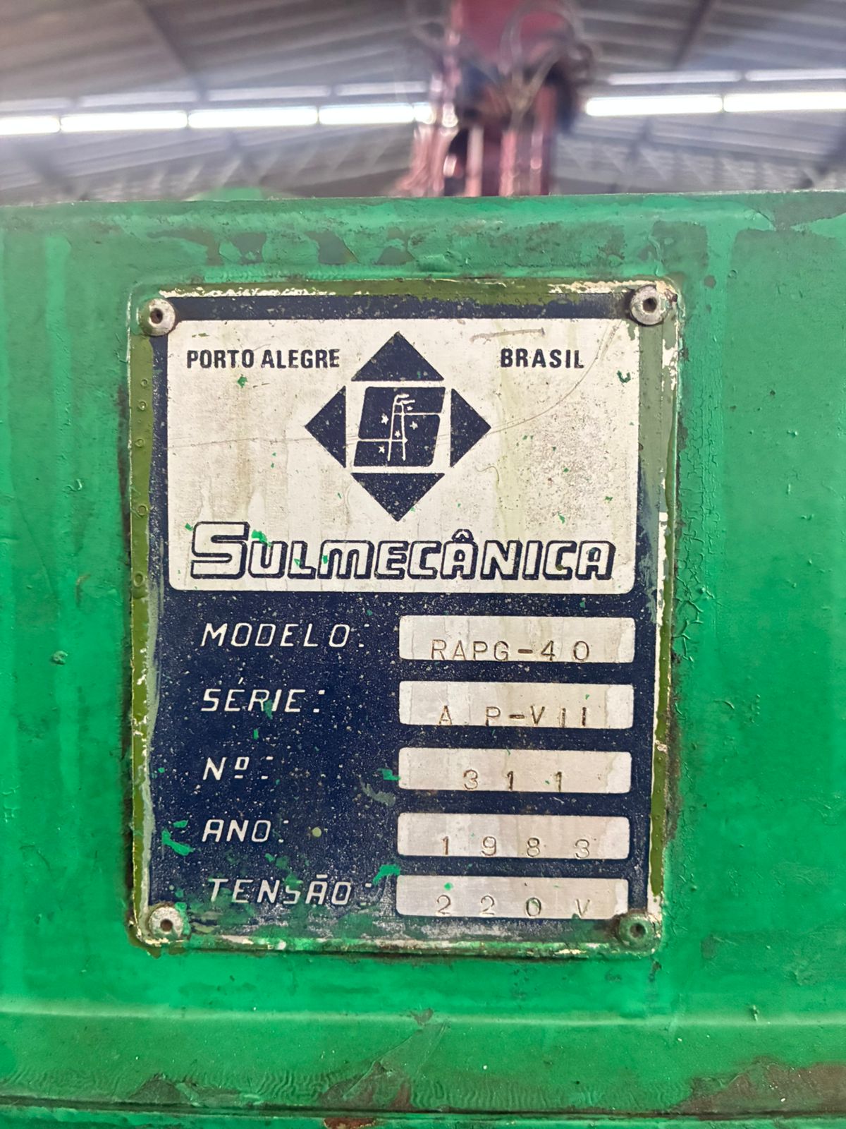 Retífica Plana com mesa giratória RAPG-40