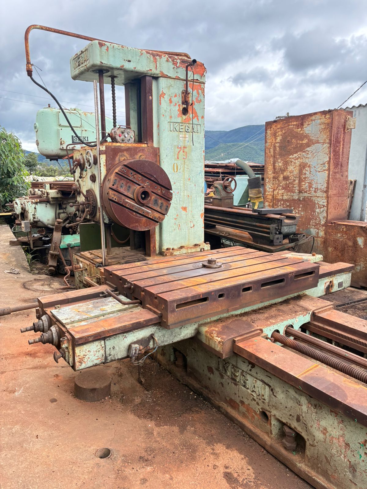 Mandrilhadora IKEGAI S75 MUITO ROBUSTA no estado