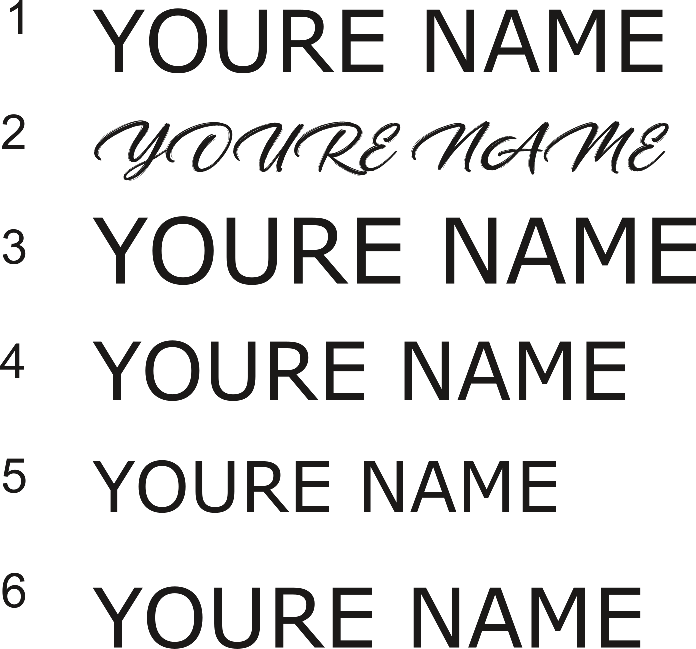 Custom Rear Window Decal 12"