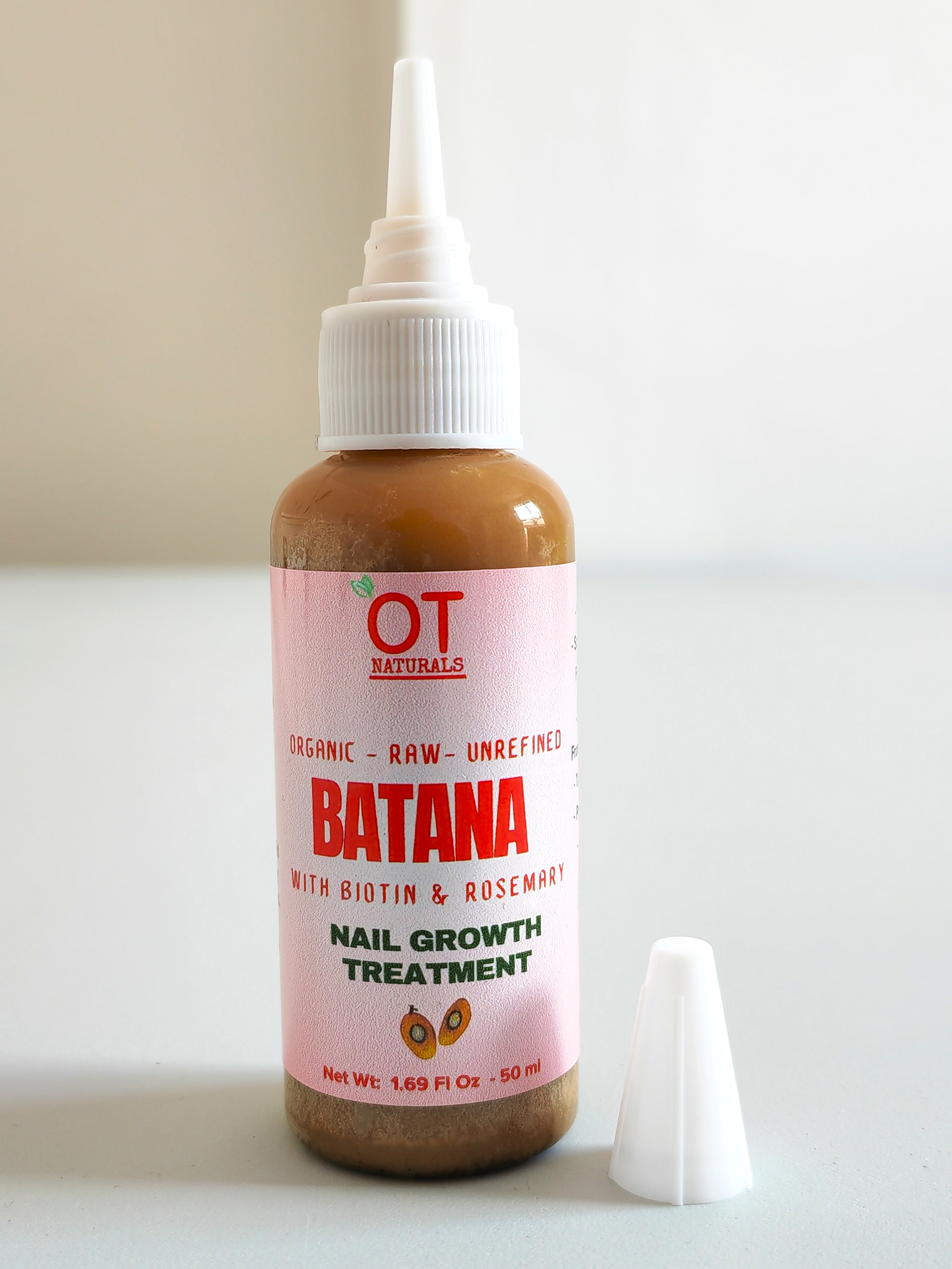50ml – Nail Growth Treatment – Batana Oil with Biotin & Rosemary